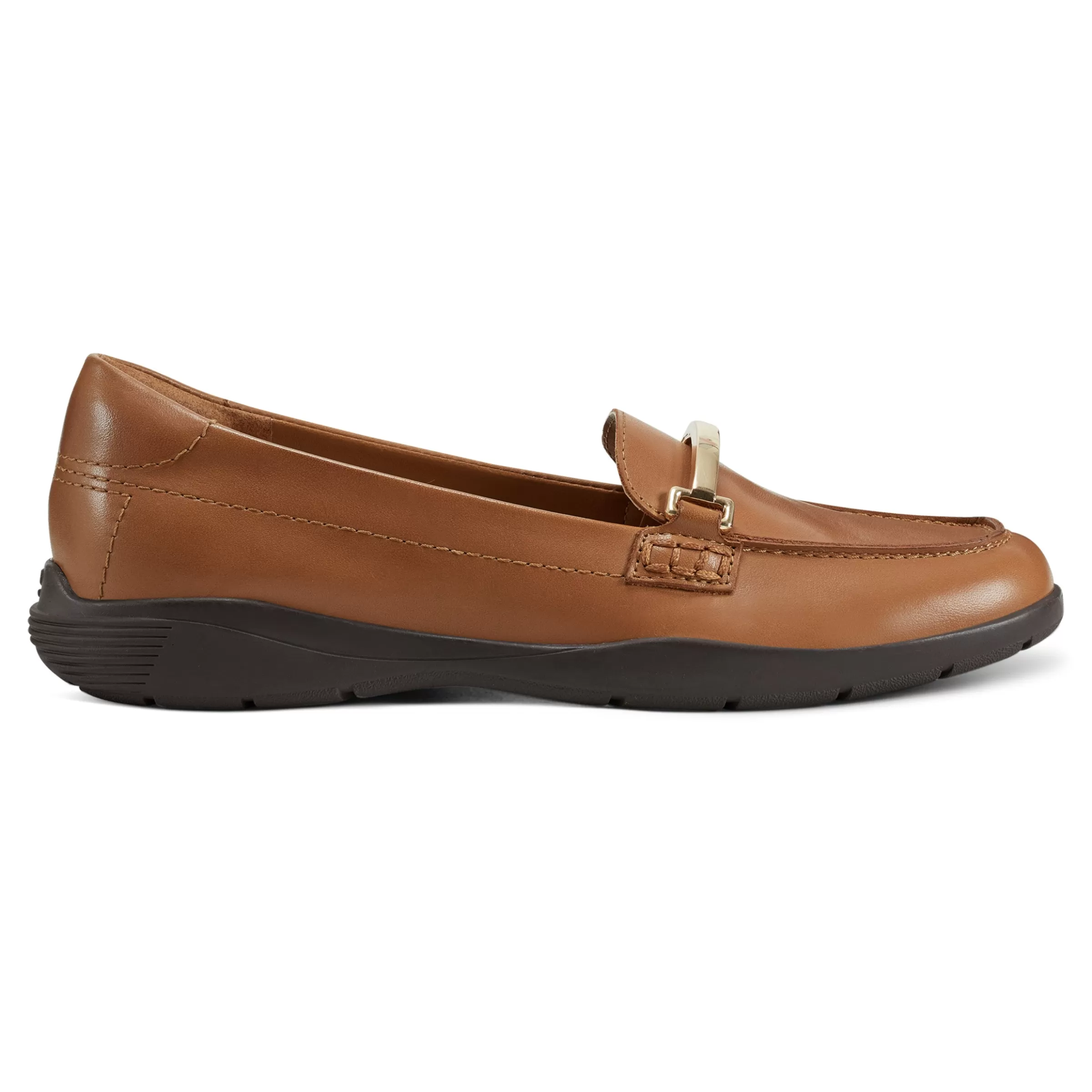 eFlex | eFlex-Easy Spirit Paula Casual Loafers Brown Leather