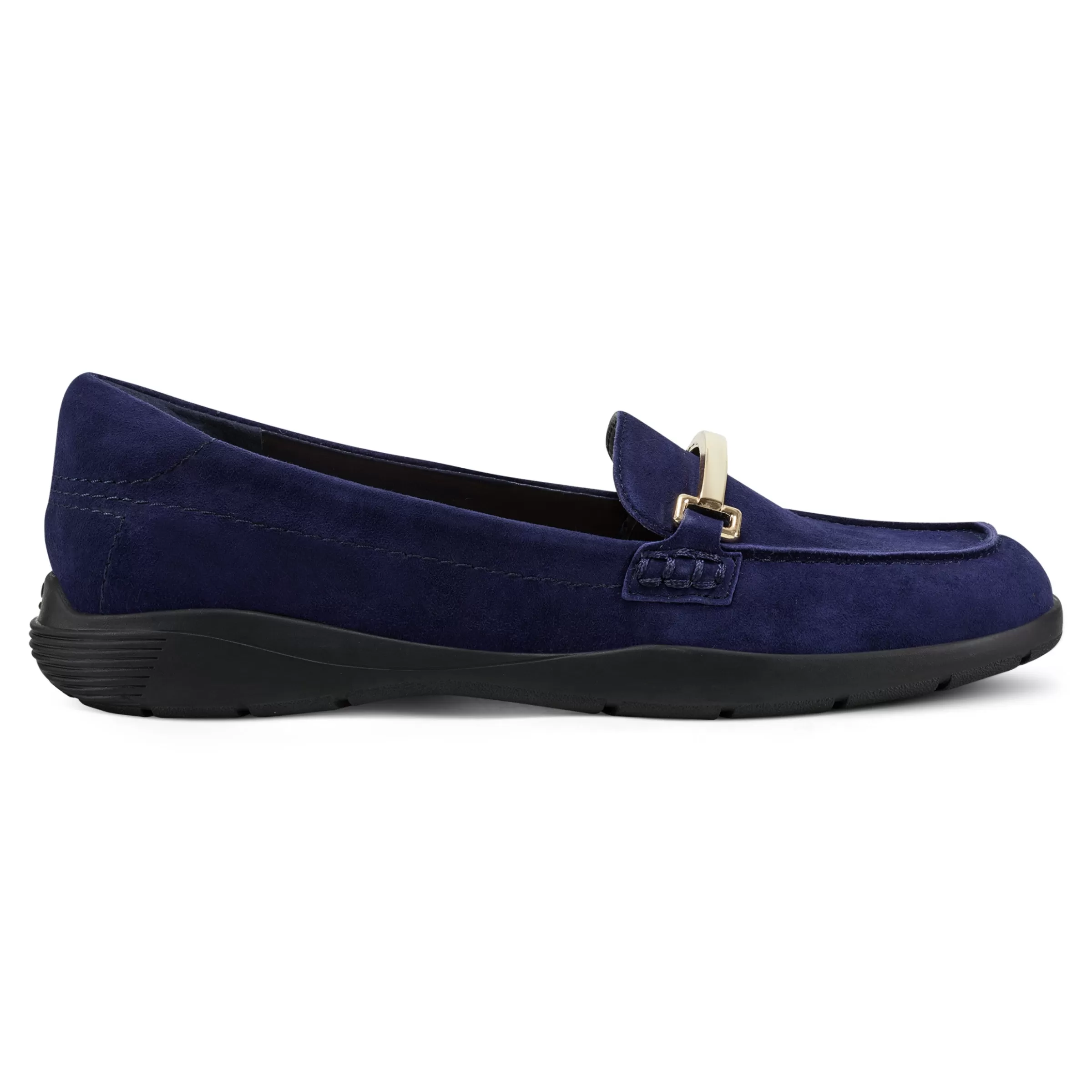 eFlex | eFlex-Easy Spirit Paula Casual Loafers Navy Suede