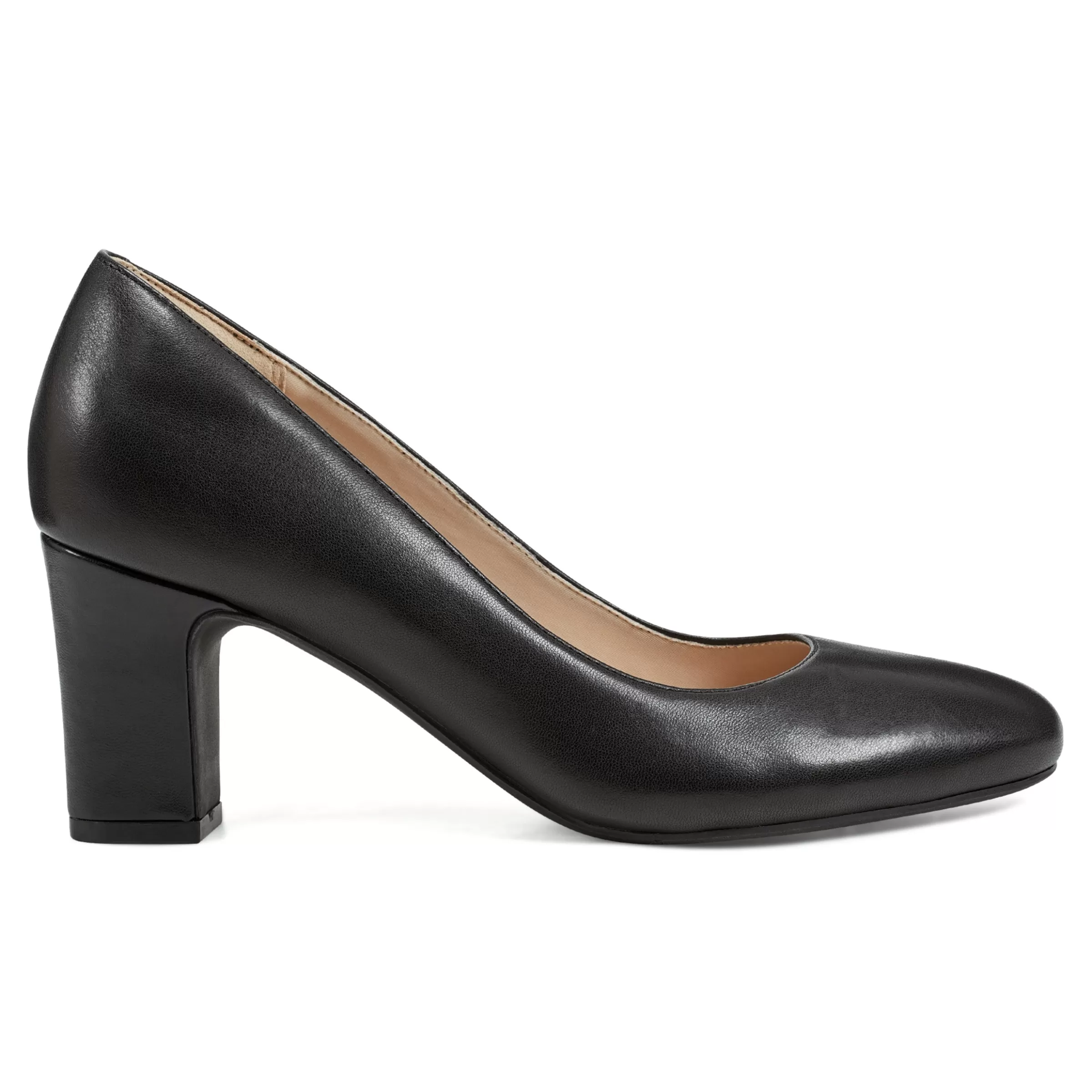 eFlex | eFlex-Easy Spirit Priscila Dress Pumps Black Leather