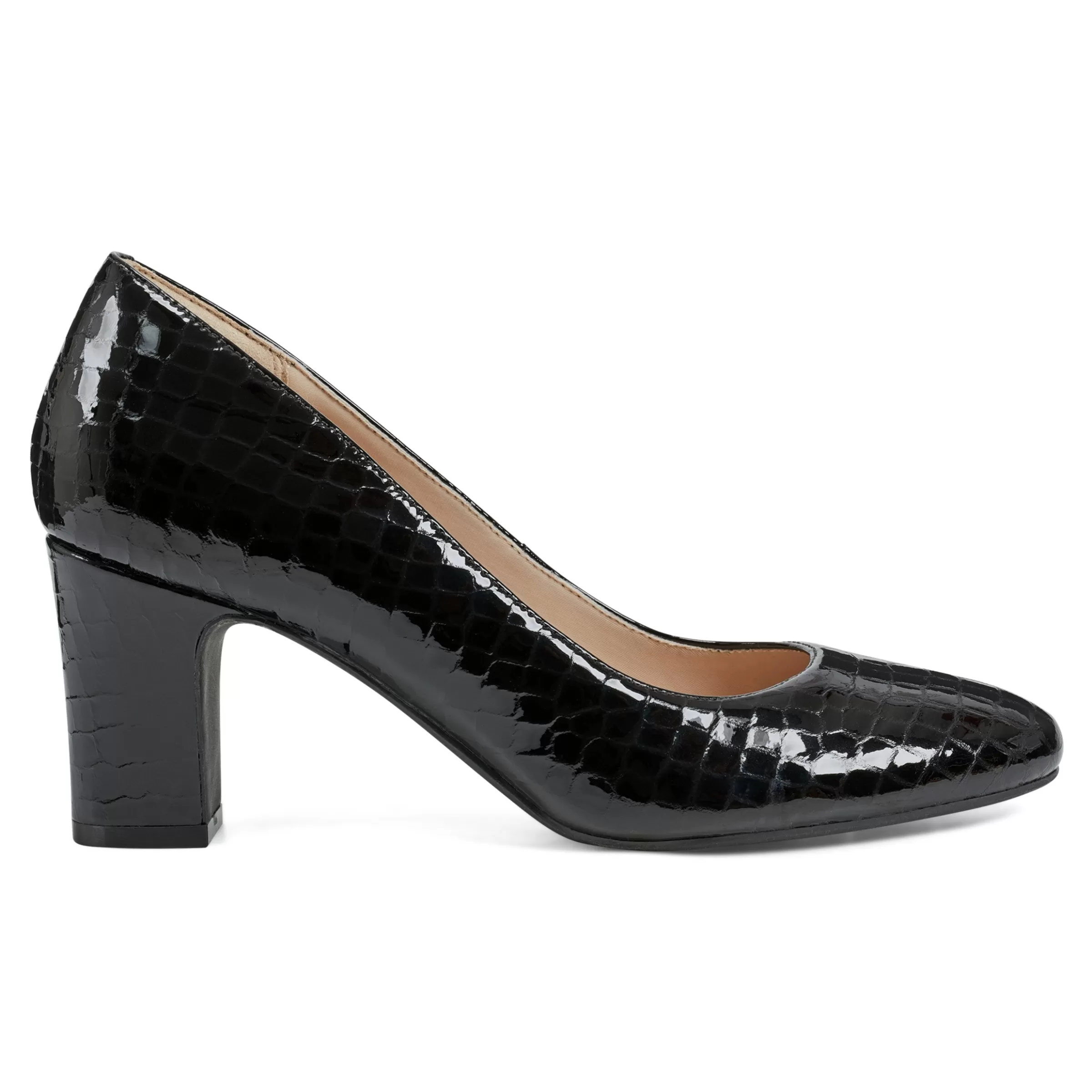 eFlex | eFlex-Easy Spirit Priscila Dress Pumps Black Croco