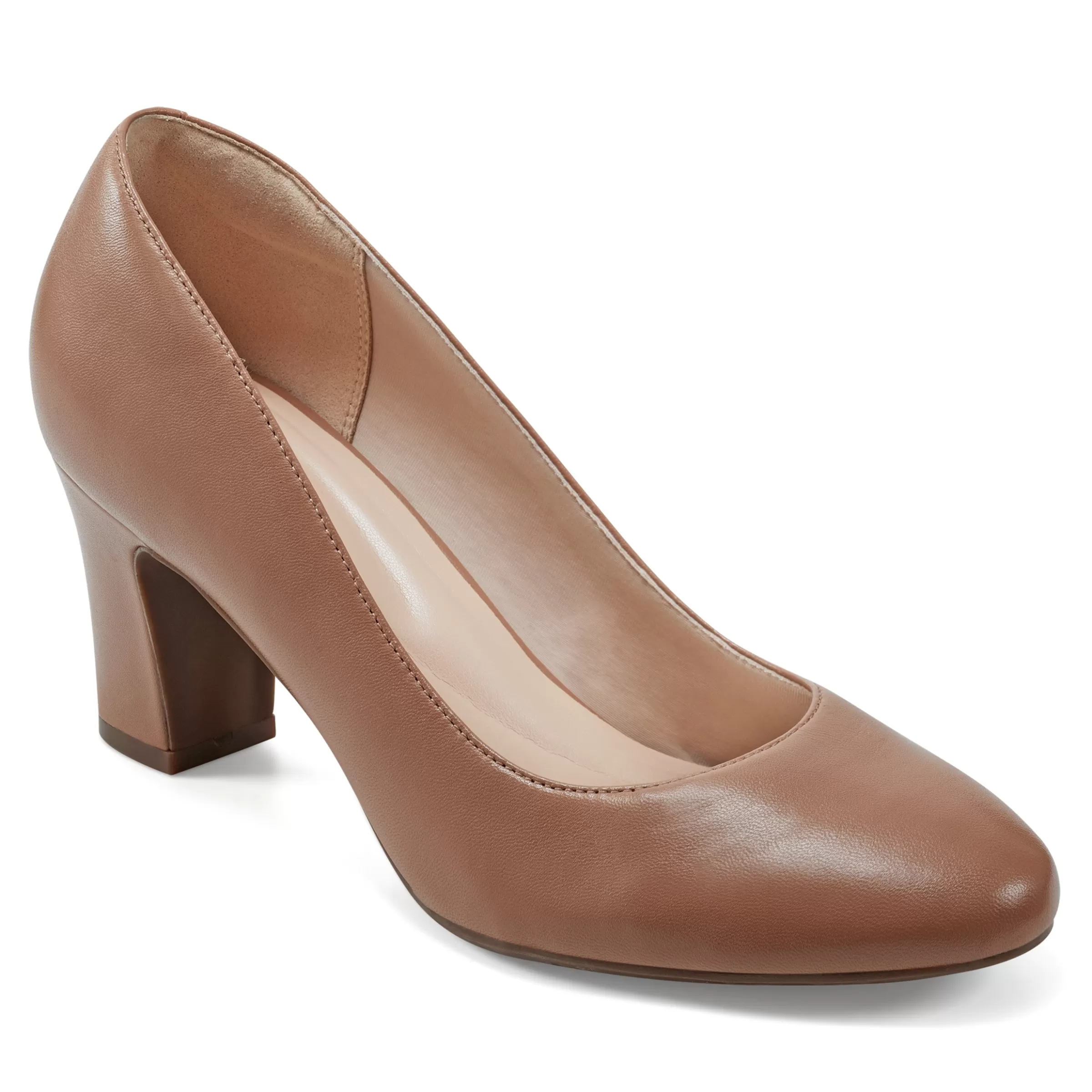 eFlex | eFlex-Easy Spirit Priscila Dress Pumps Dark Natural Leather