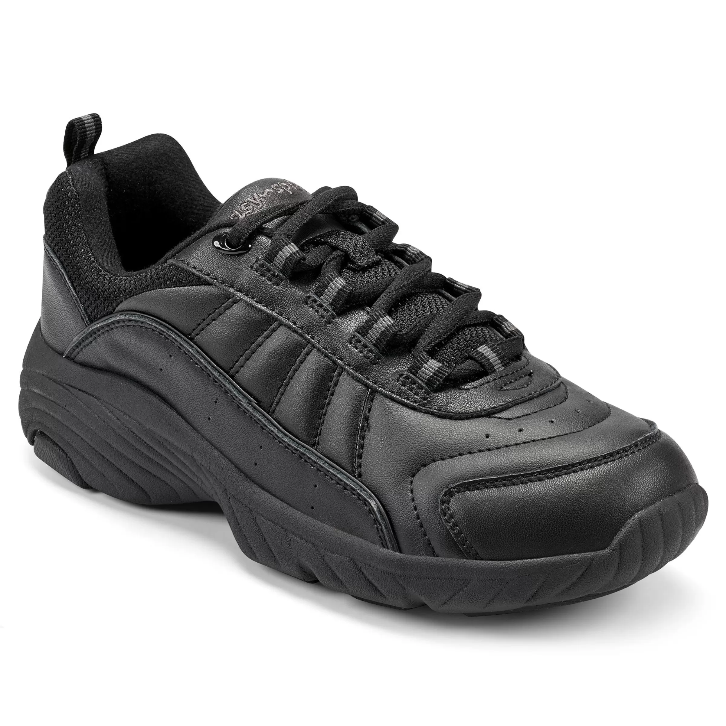 Sneakers | Sneakers-Easy Spirit Punter Athletic Shoes Black Leather