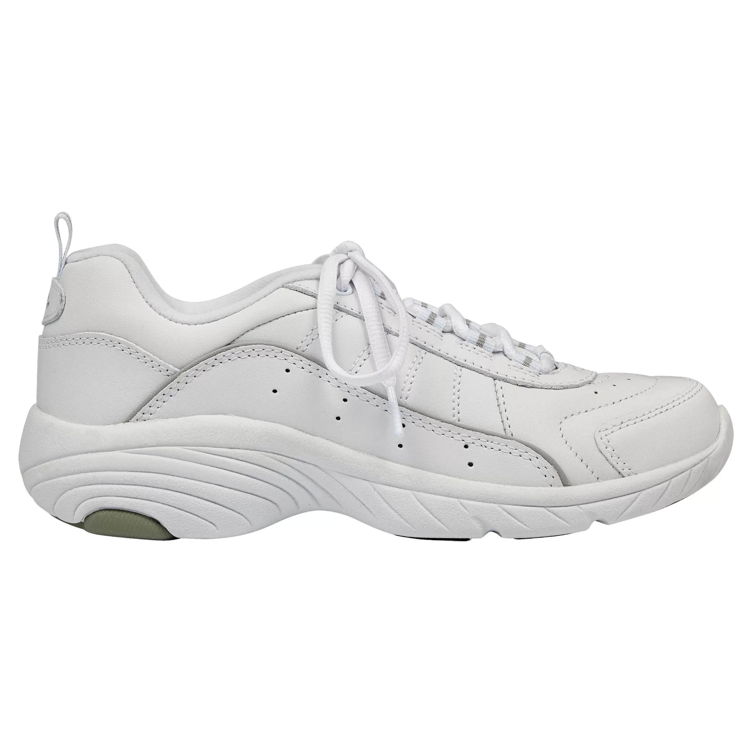 Sneakers | Sneakers-Easy Spirit Punter Athletic Shoes White Grey Leather