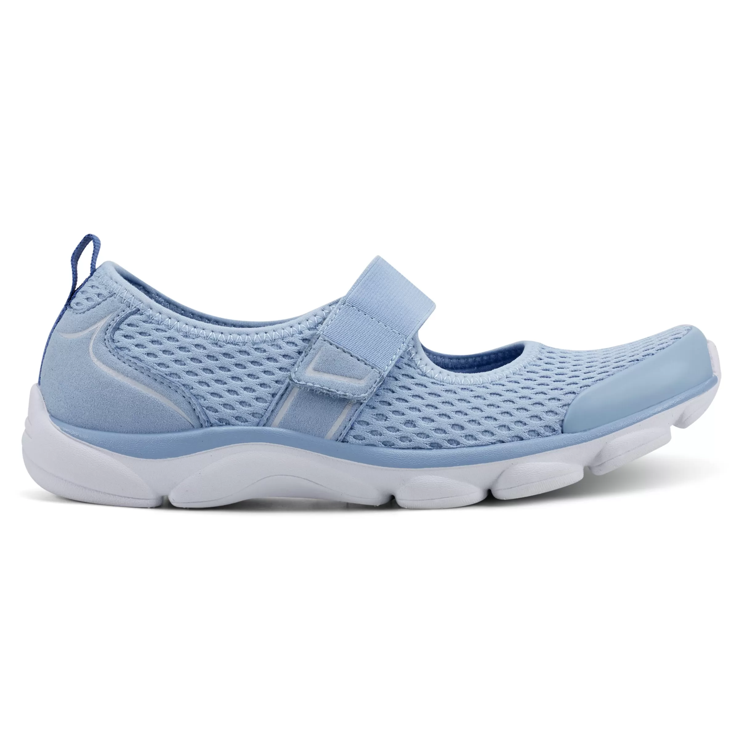 e360 | Slip Ons-Easy Spirit Realive Mary Jane Walking Shoes Blue