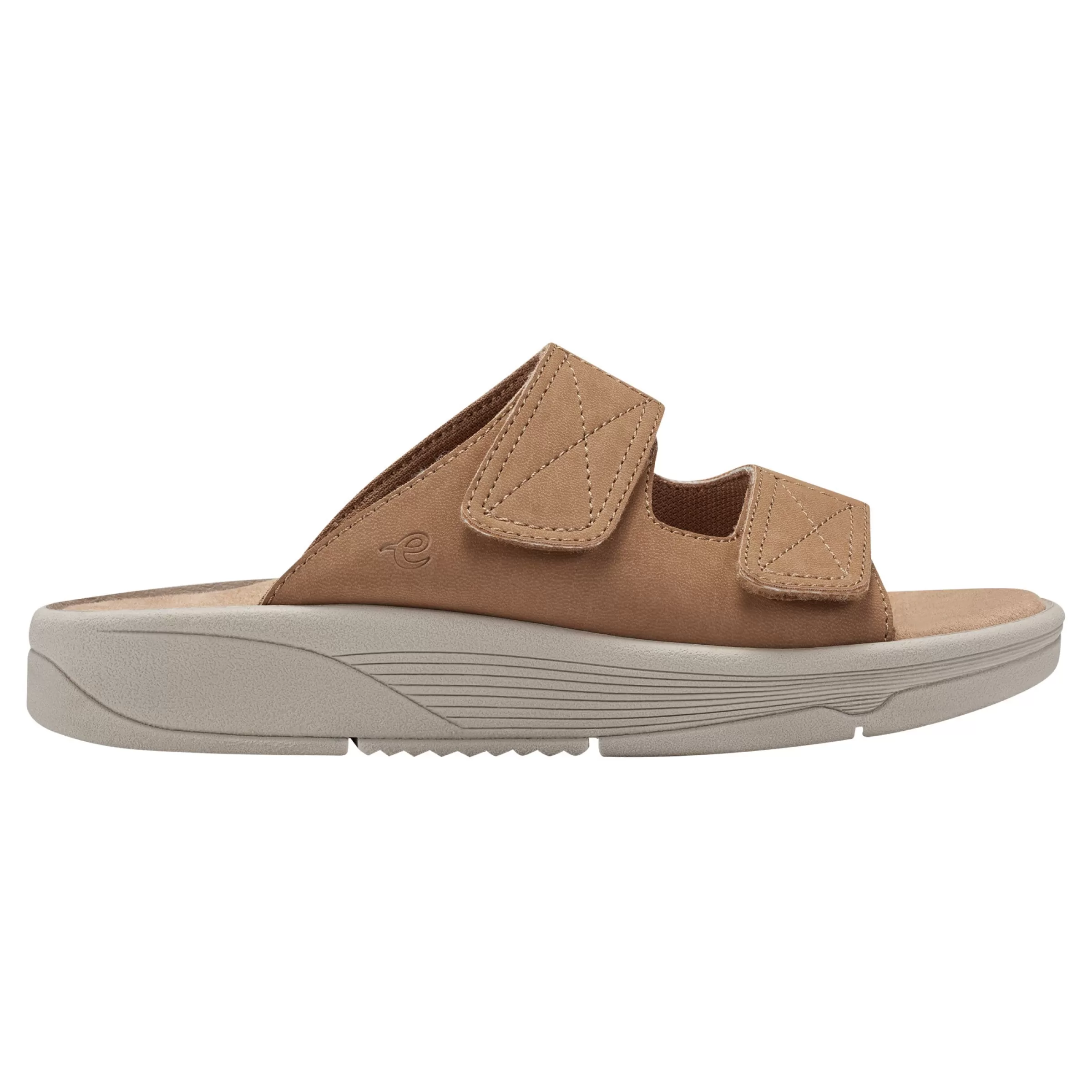 Casual | Sandals-Easy Spirit Red Slip On Sandals Brown