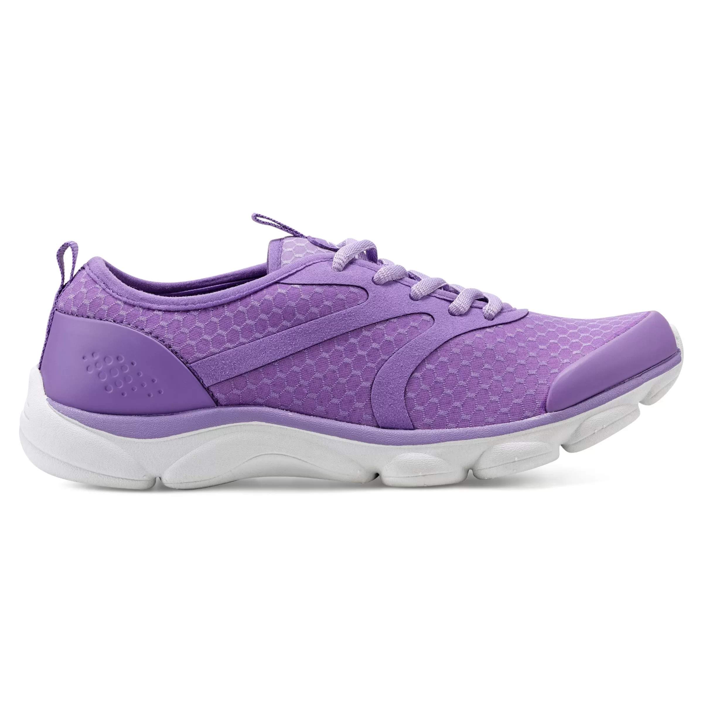 e360 | Sneakers-Easy Spirit Reinvent Lace Up Walking Shoes Violet Mesh Multi