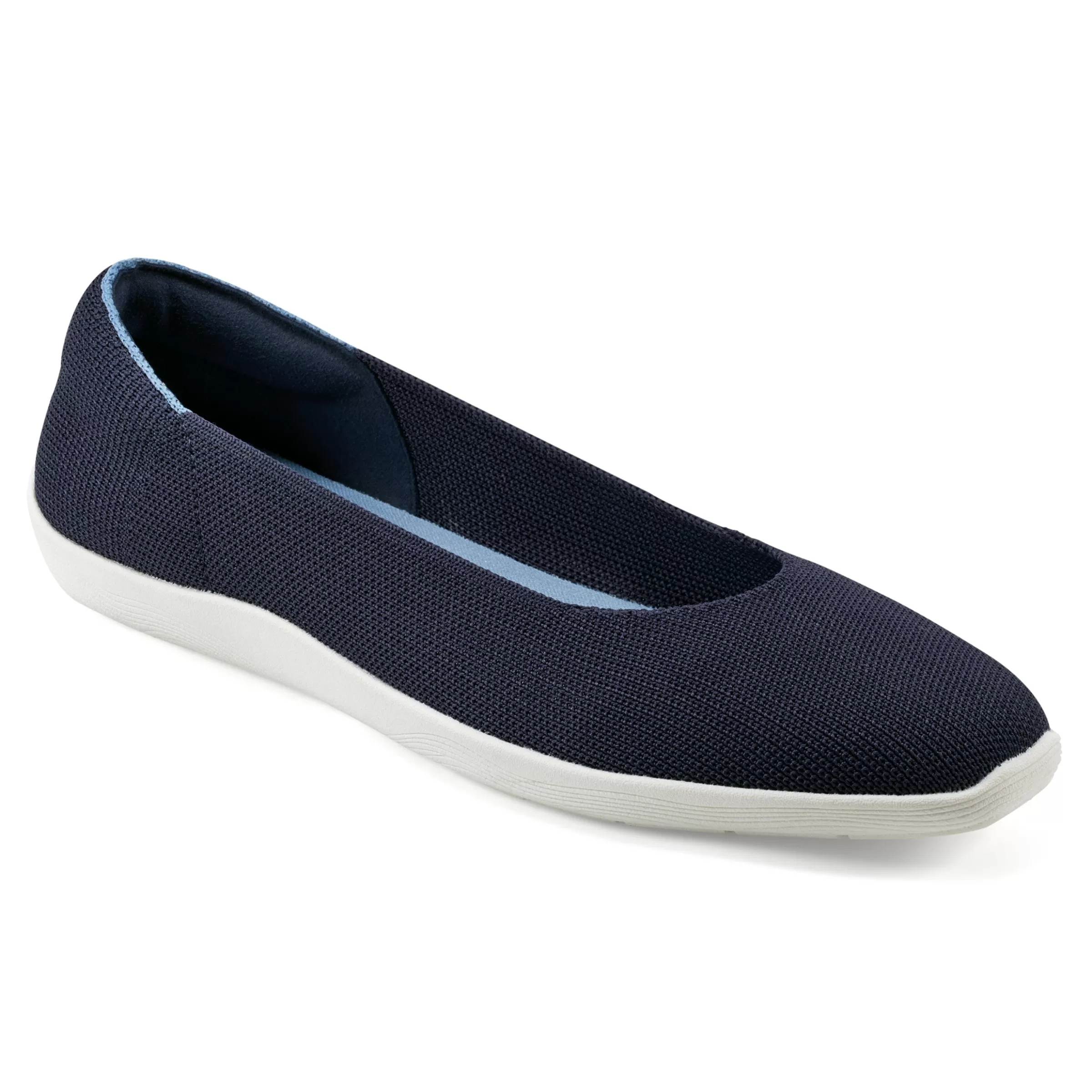 Flats | Flats-Easy Spirit Rhyan Washable Eco Knit Flats Medium Blue