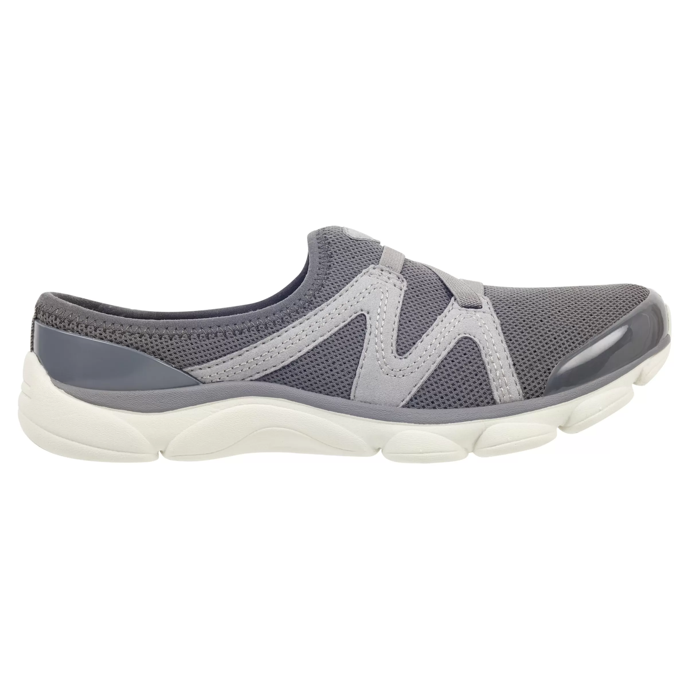 e360 | Riptide Clogs-Easy Spirit Riptide Clogs Dark Grey Fabric