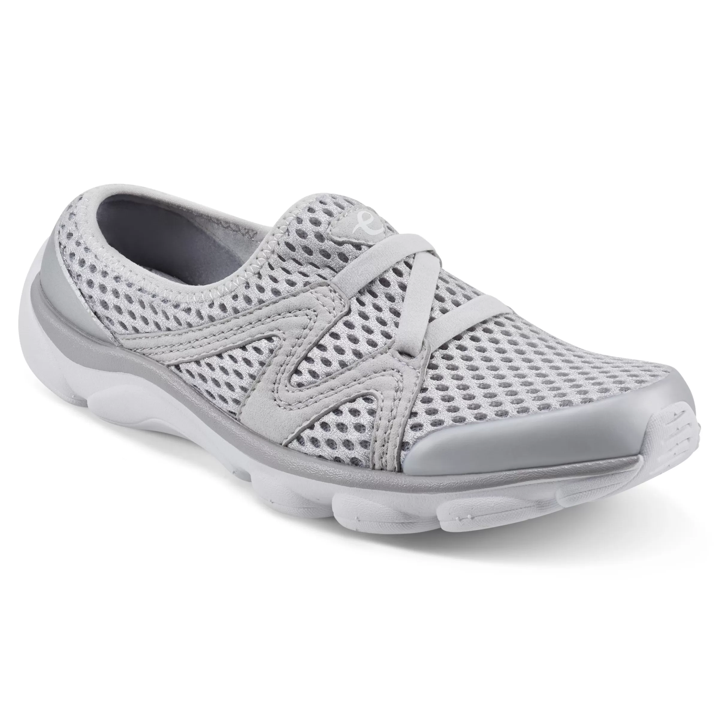 Riptide Clogs | e360-Easy Spirit Riptide Clogs Silver