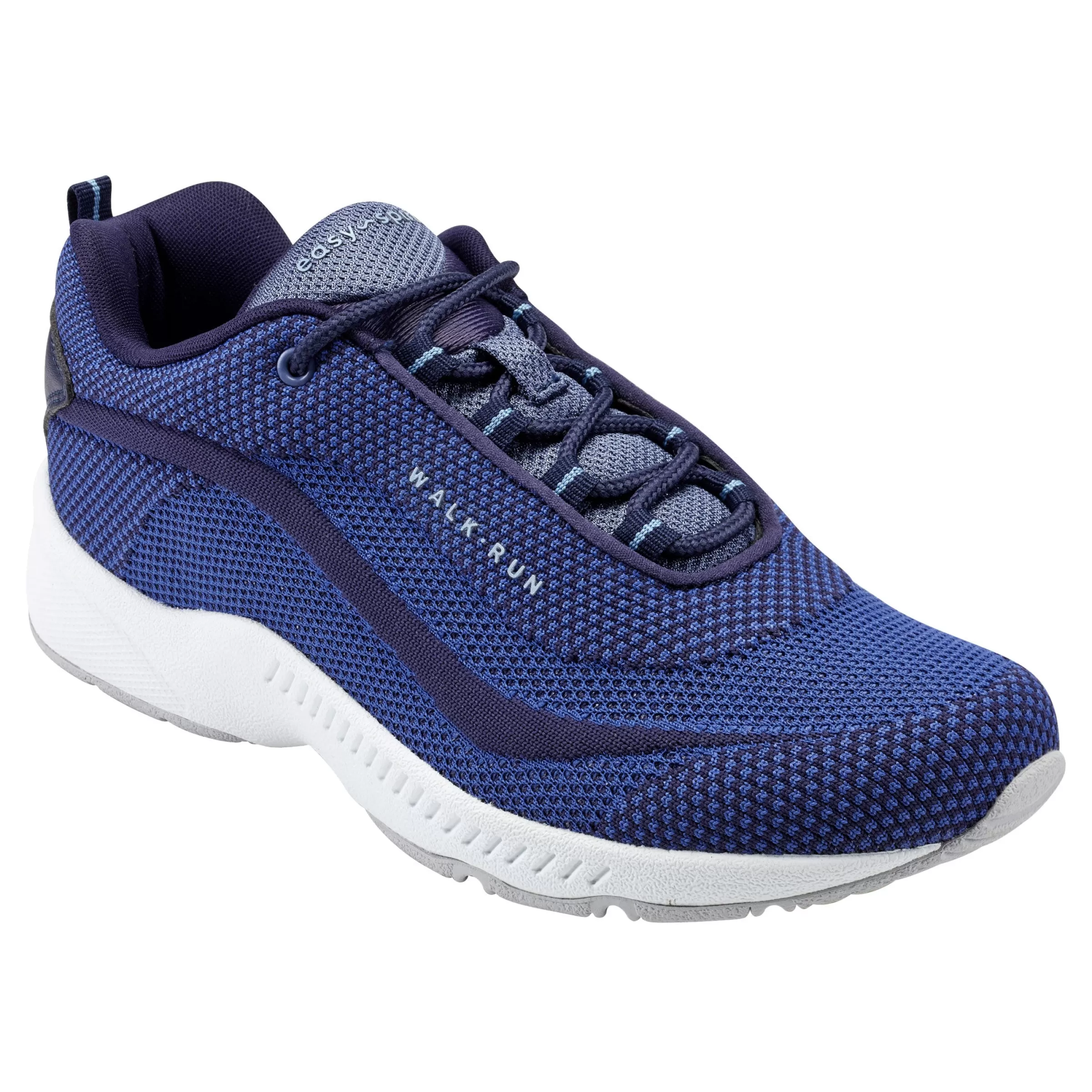 Romy & Friends | Romy Walking Shoes-Easy Spirit Romy Knit Eco Walking Shoes Navy Recycled Knit