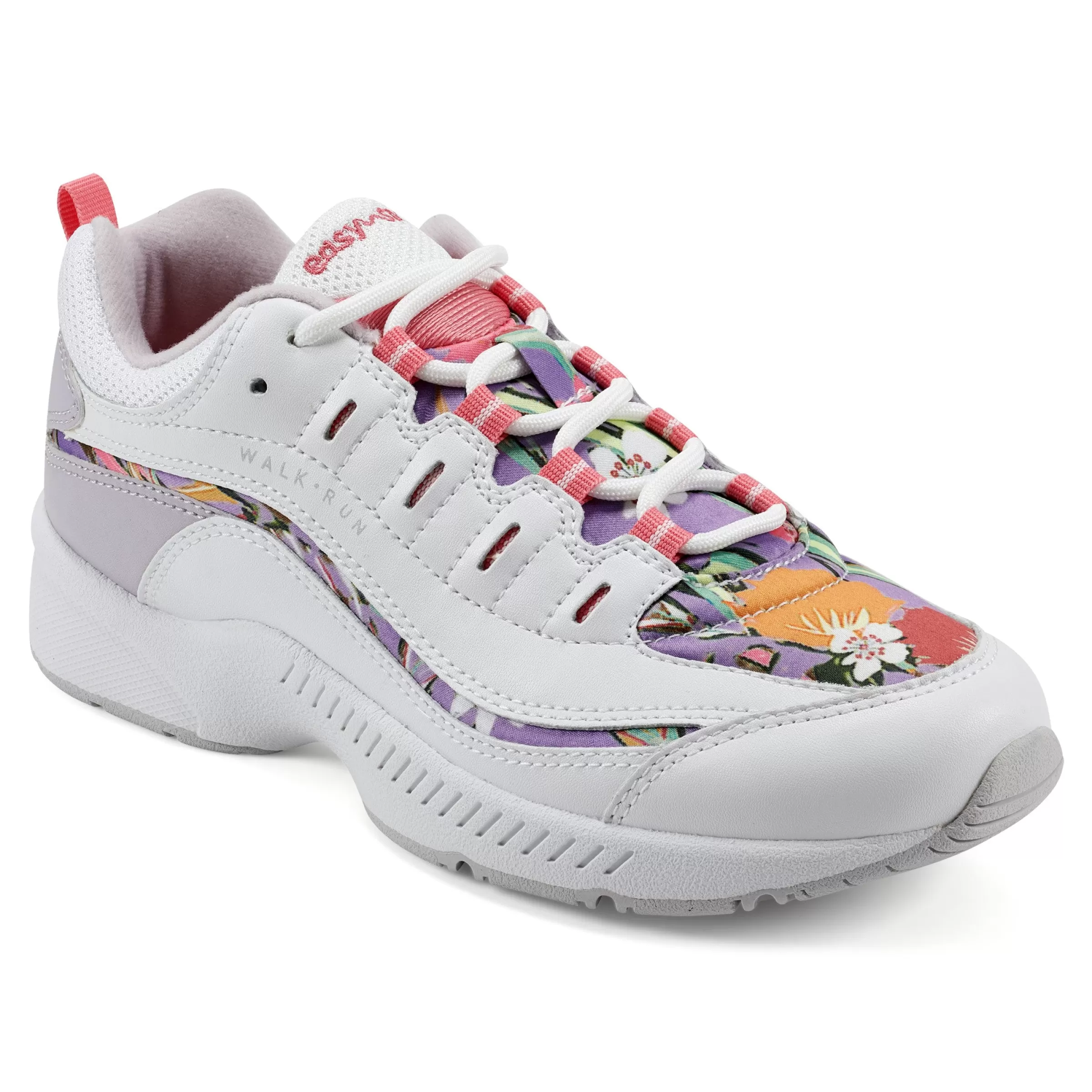 Romy & Friends | Romy Walking Shoes-Easy Spirit Romy Walking Shoes White Multi Floral