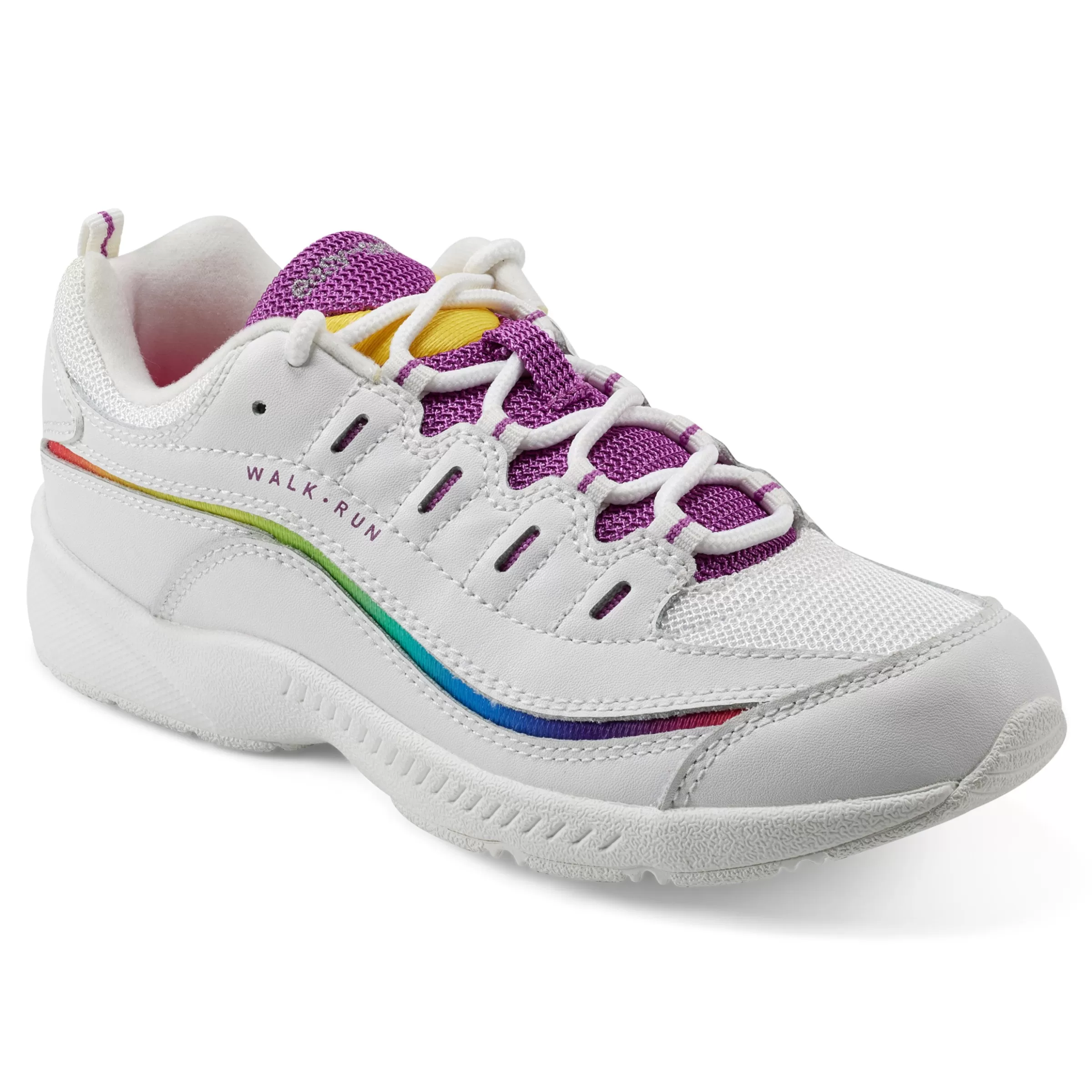 Romy & Friends | Romy Walking Shoes-Easy Spirit Romy Walking Shoes White/Rainbow