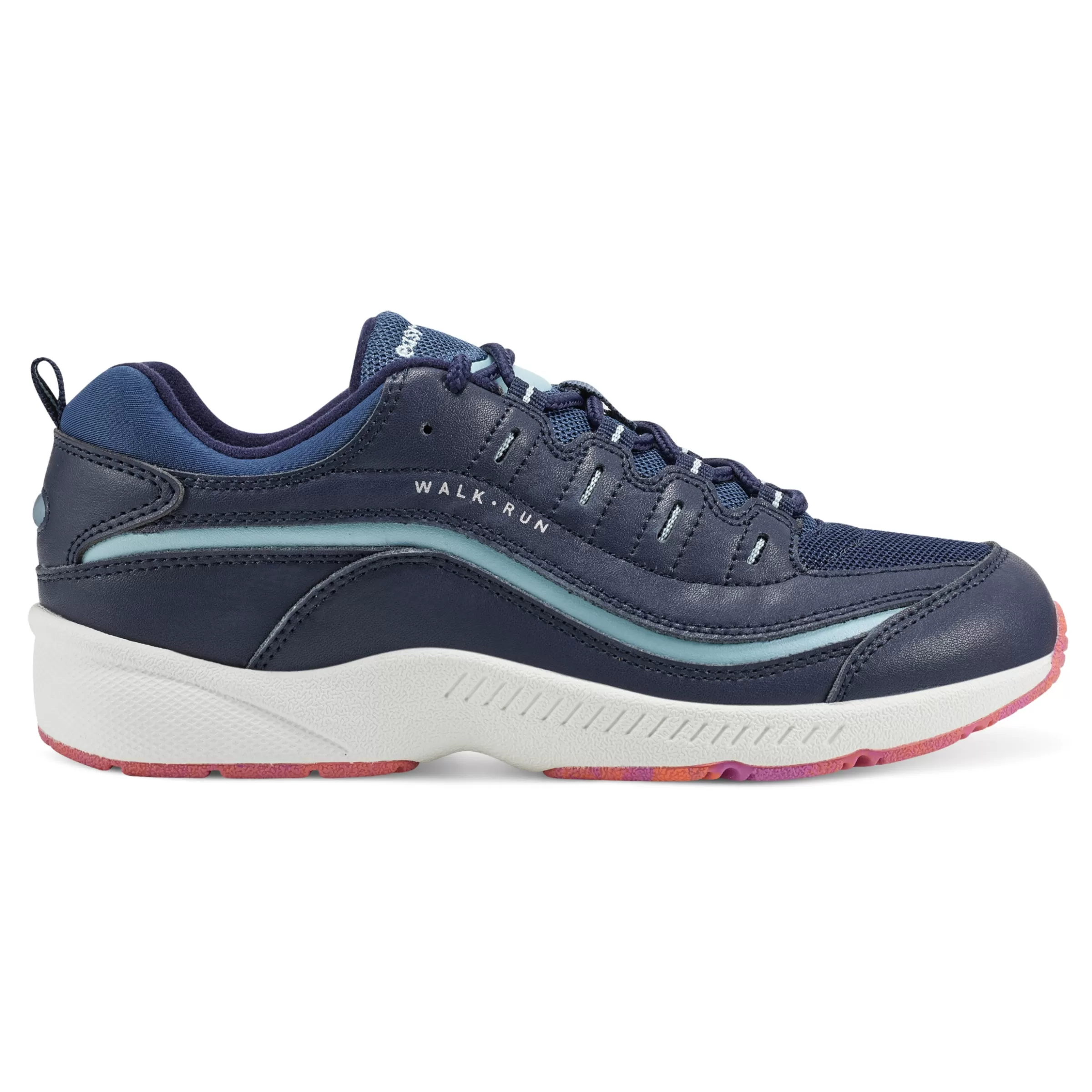 Romy & Friends | Romy Walking Shoes-Easy Spirit Romy Walking Shoes Navy Leather