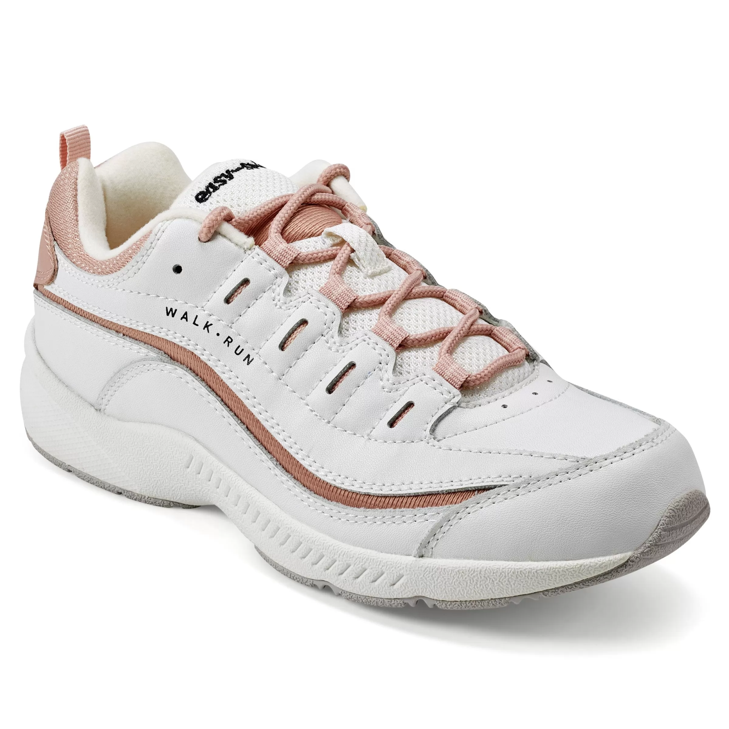 Romy & Friends | Romy Walking Shoes-Easy Spirit Romy Walking Shoes White/Rose