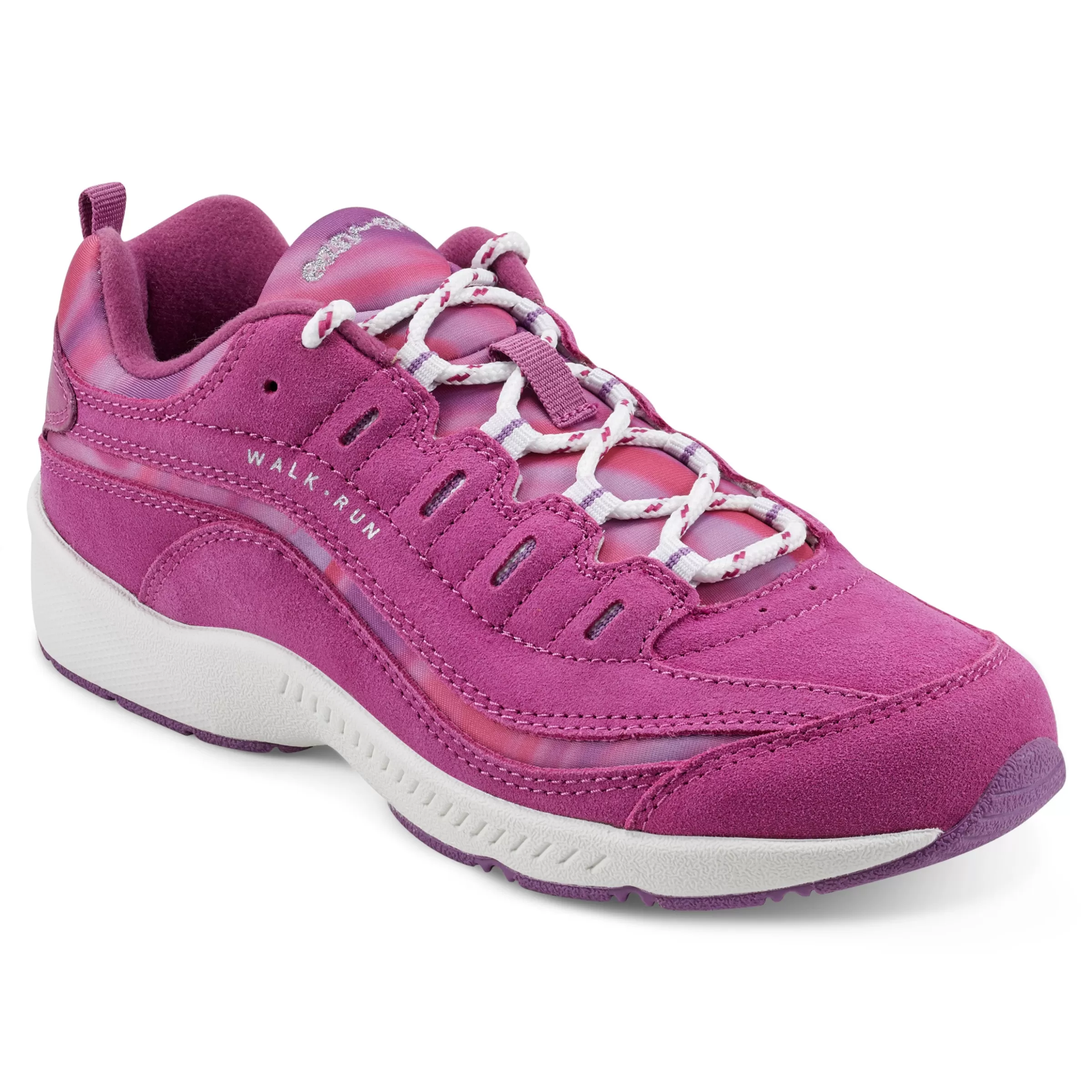 Romy & Friends | Romy Walking Shoes-Easy Spirit Romy Walking Shoes Fuchsia Suede Multi