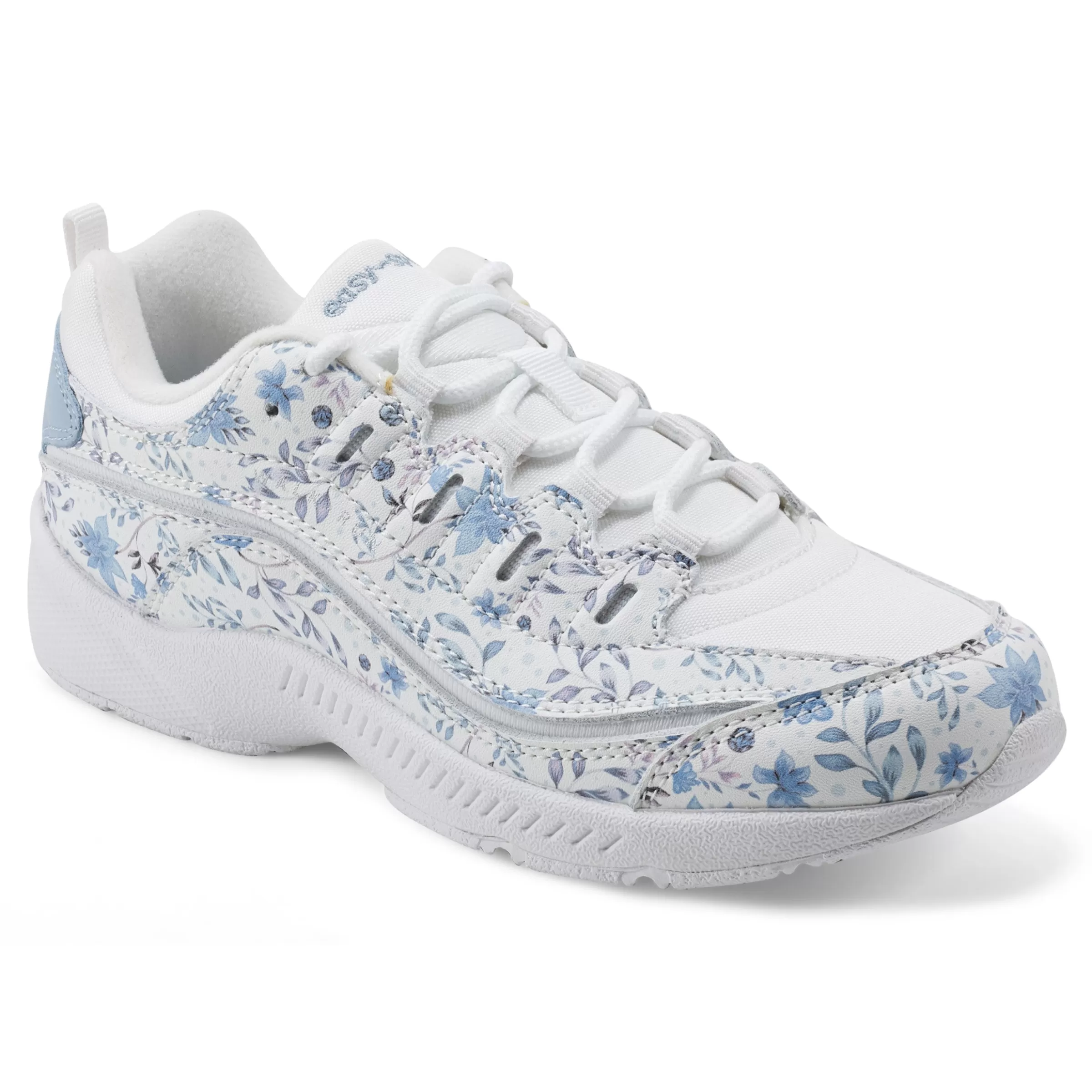 Romy & Friends | Romy Walking Shoes-Easy Spirit Romy Walking Shoes White/Blue Floral