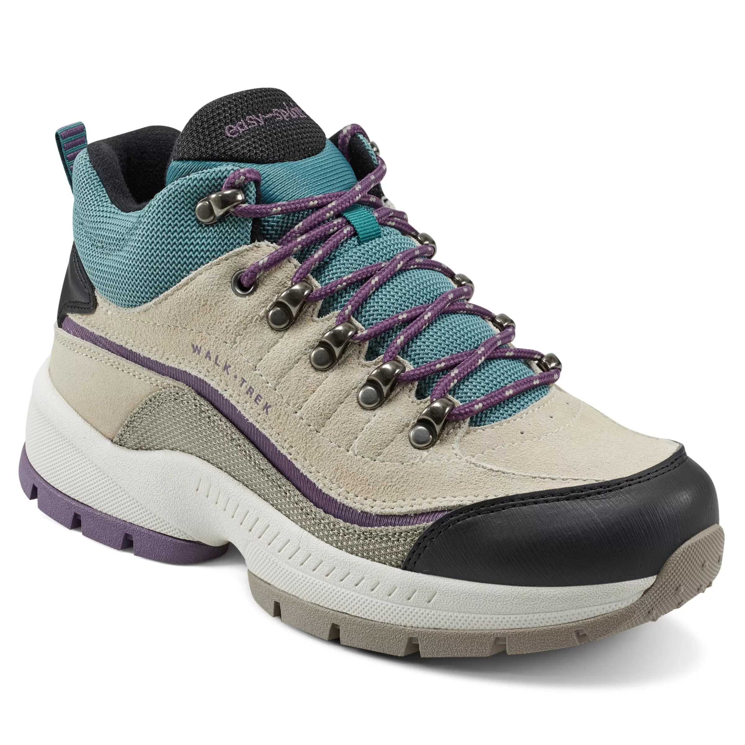 Explore24 | Explore24-Easy Spirit Romytrm Active Walking Shoes Tan Suede Multi