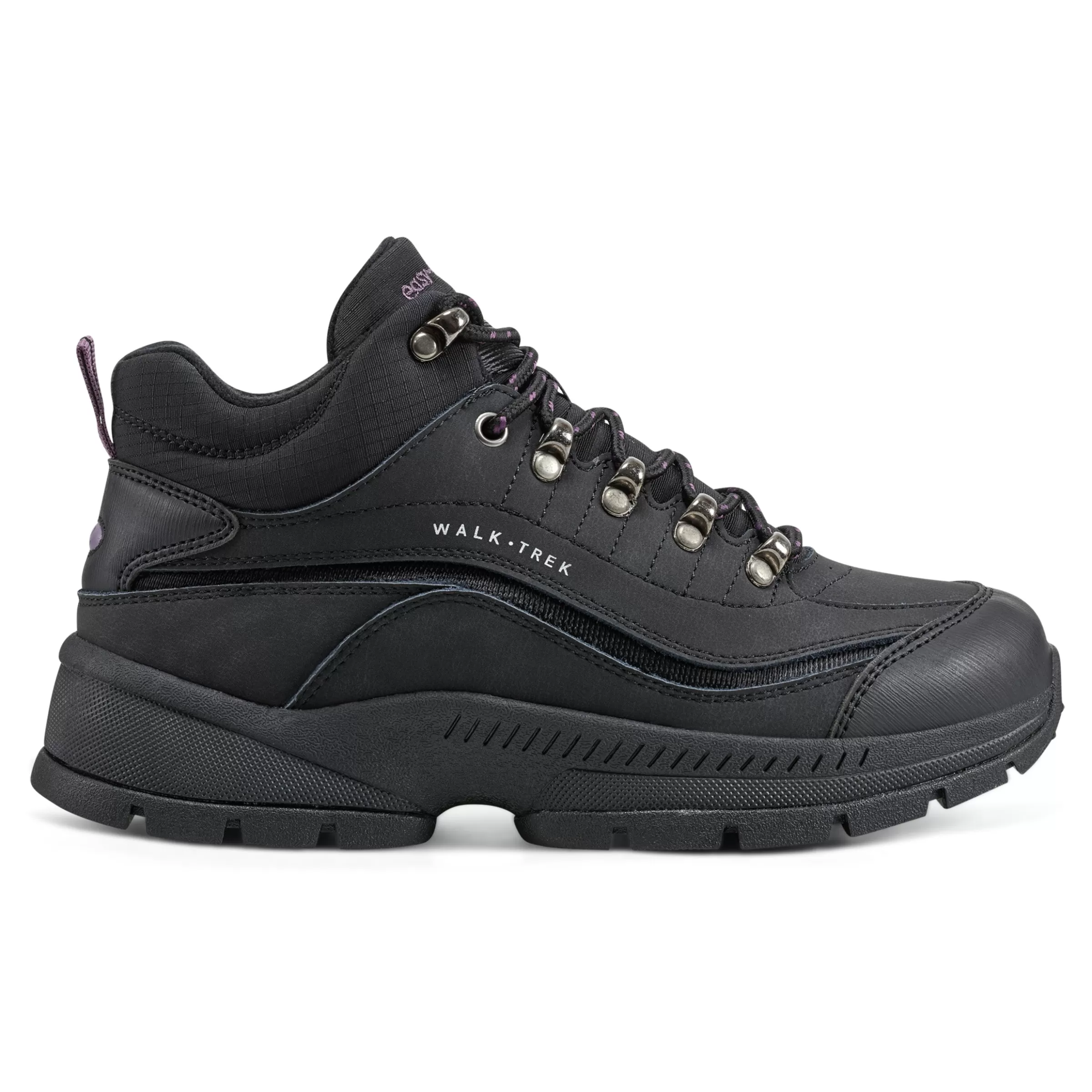 Explore24 | Explore24-Easy Spirit Romytrm Active Walking Shoes Black Leather