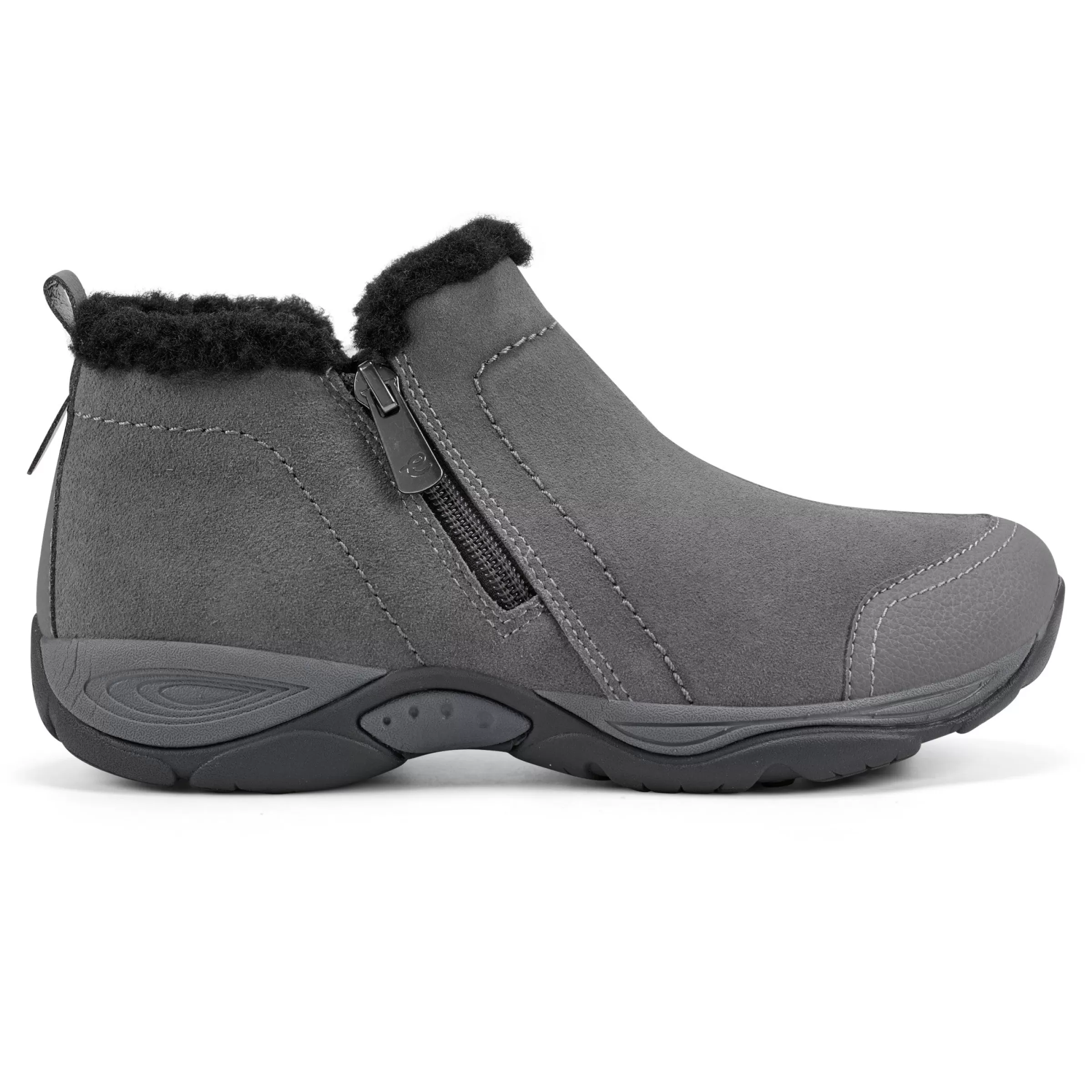 Explore24 | Explore24-Easy Spirit Runna Cold Weather Booties Grey Suede