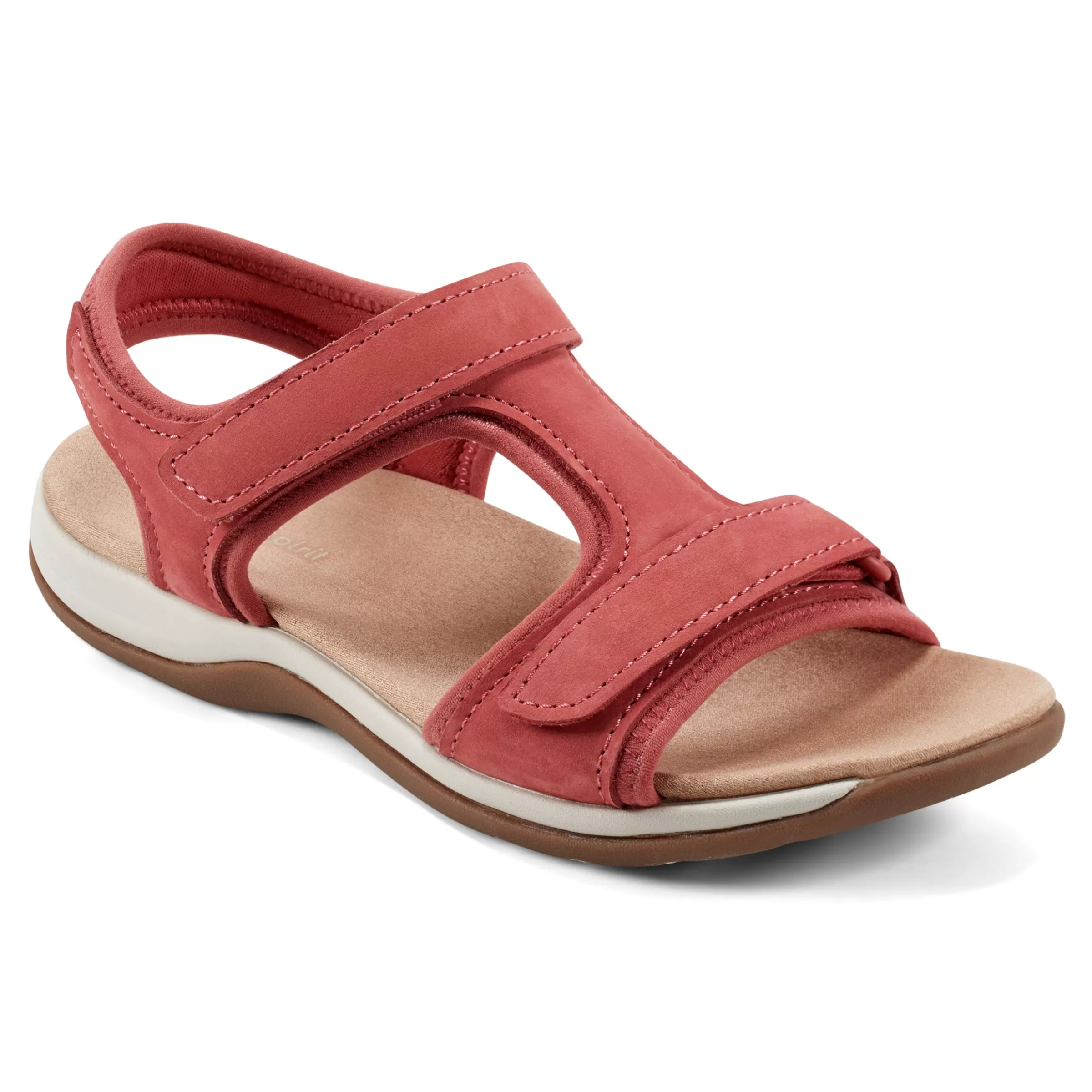 Sport | Explore24-Easy Spirit Saffy Flat Sandals Red