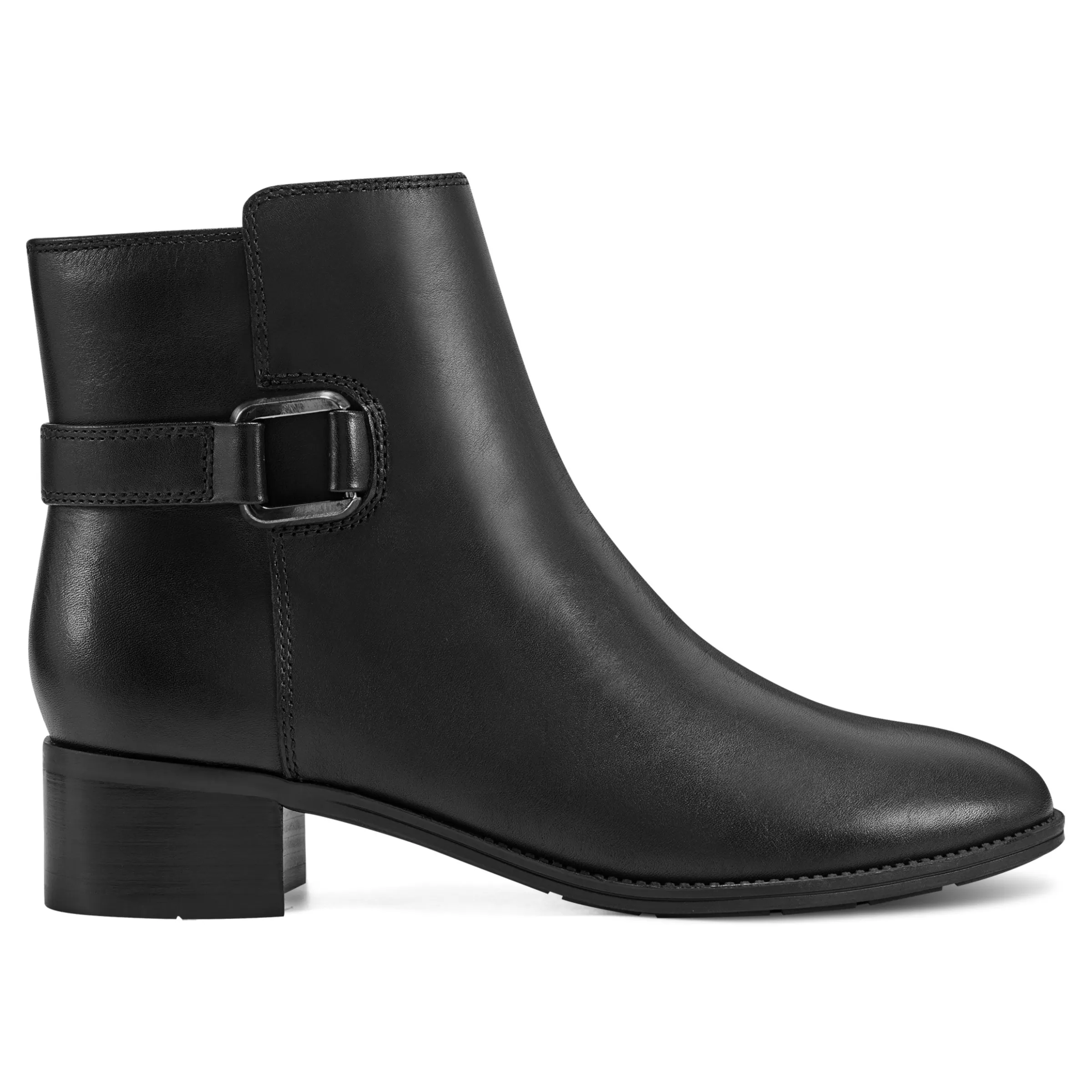 eFlex | eFlex-Easy Spirit Sahara Casual Booties Black Leather