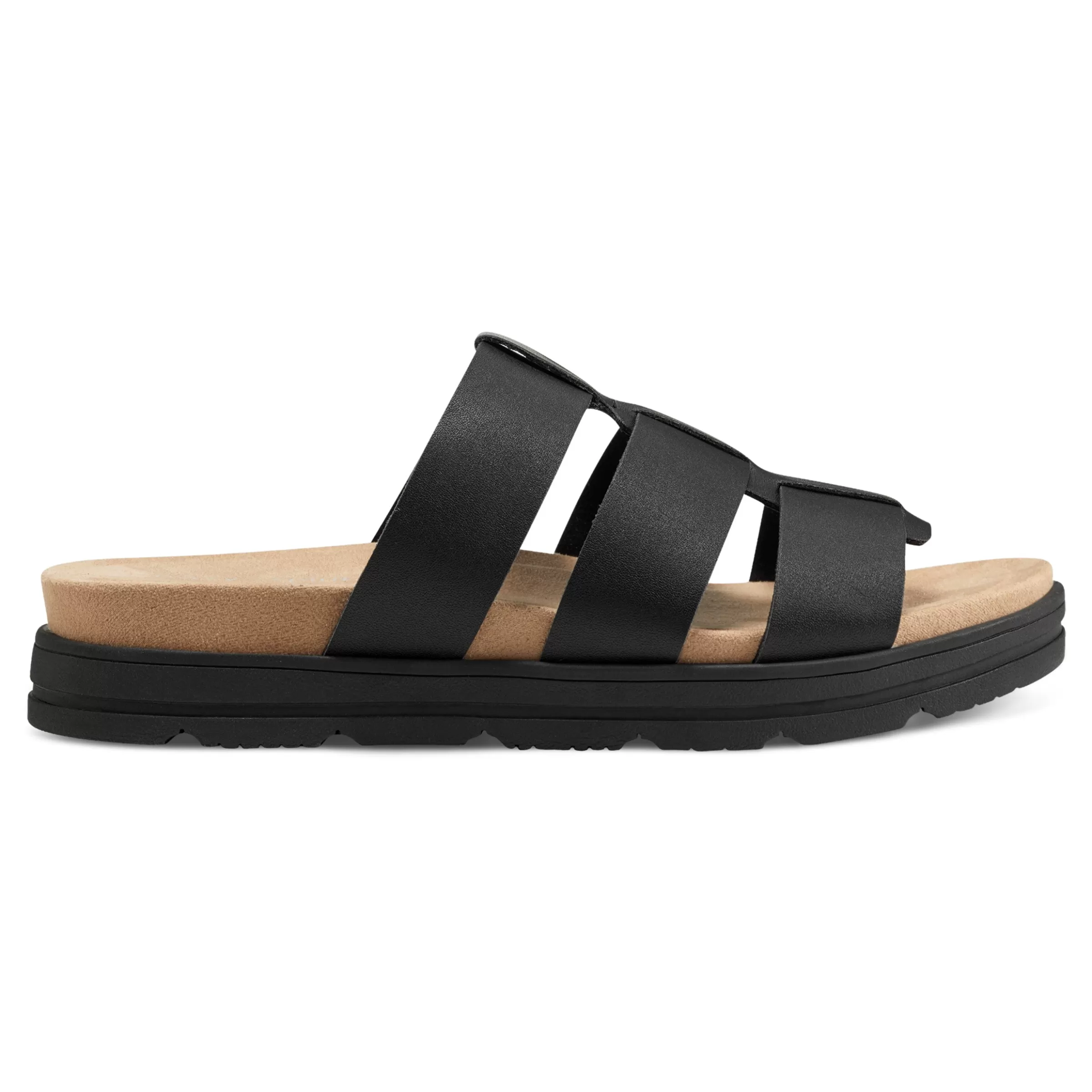 Casual | Slip Ons-Easy Spirit Salana Slip On Sandals Black