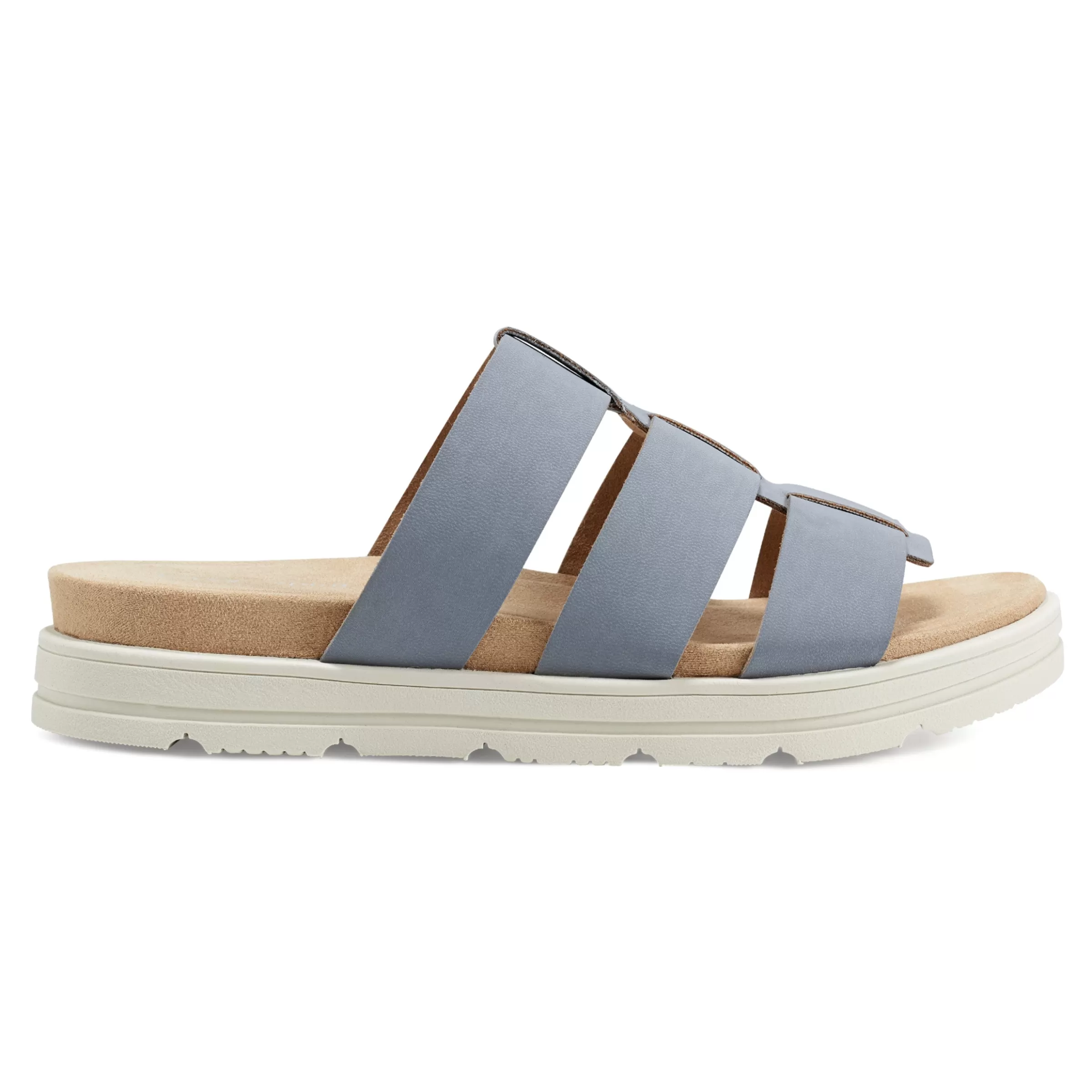 Casual | Sandals-Easy Spirit Salana Slip On Sandals Medium Blue