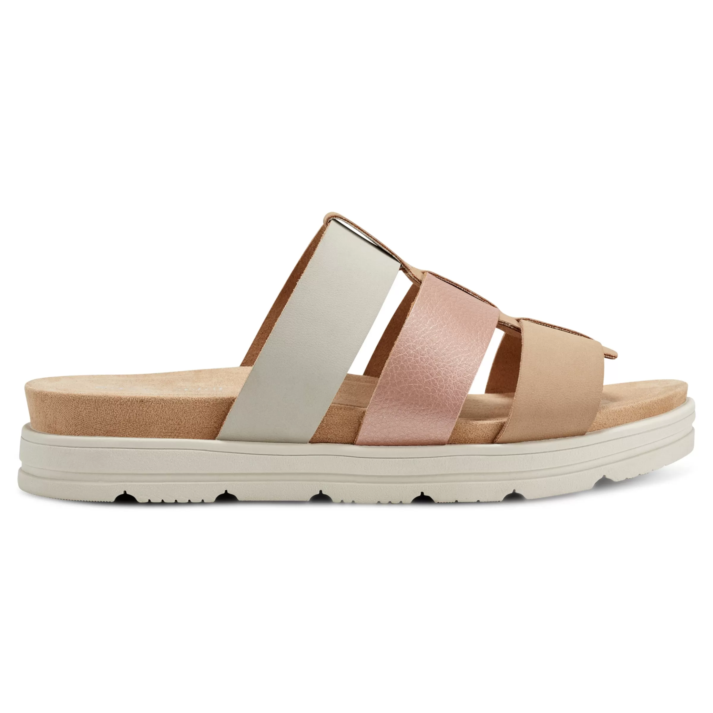 Casual | Sandals-Easy Spirit Salana Slip On Sandals Light Natural