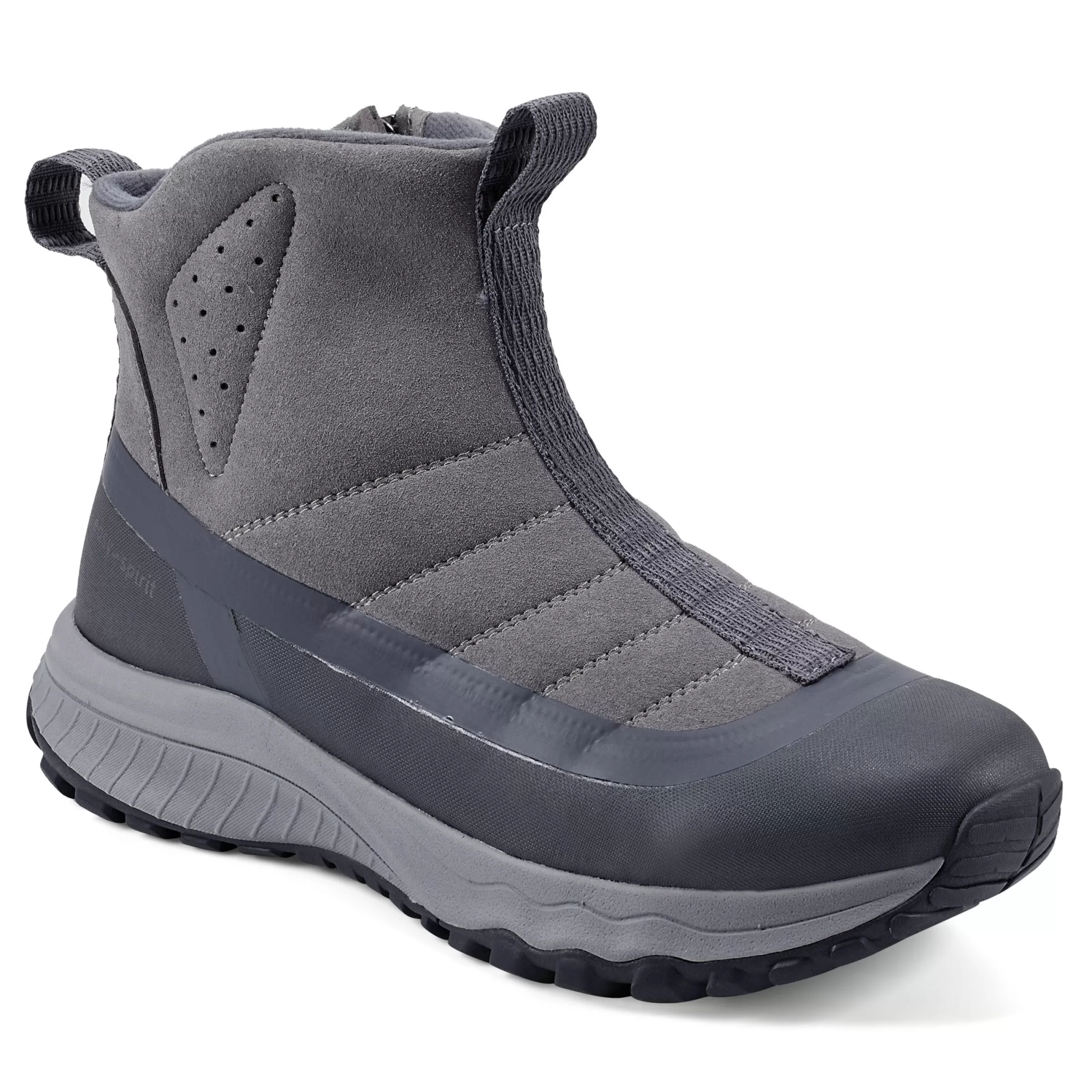 Explore24 | Explore24-Easy Spirit Shire Cold Weather Booties Grey Suede Multi