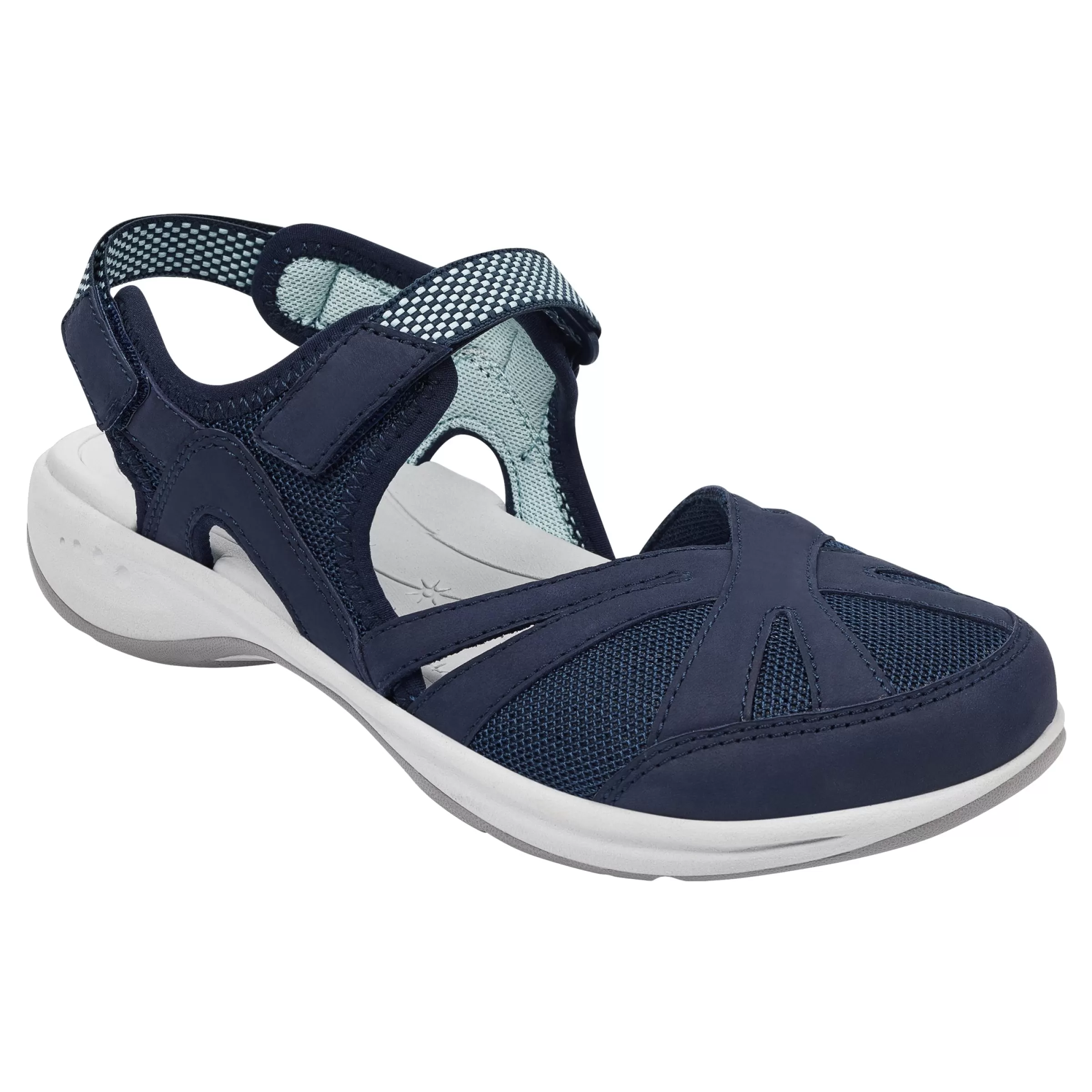 Sport | Explore24-Easy Spirit Splash Nubuck Flat Hiking Sandals Dress Blue Multi