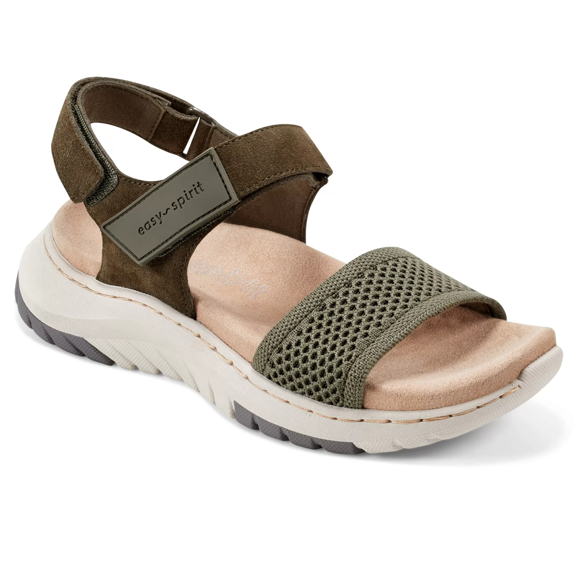 Casual | Sport-Easy Spirit Sway Casual Platform Sandals Dark Green