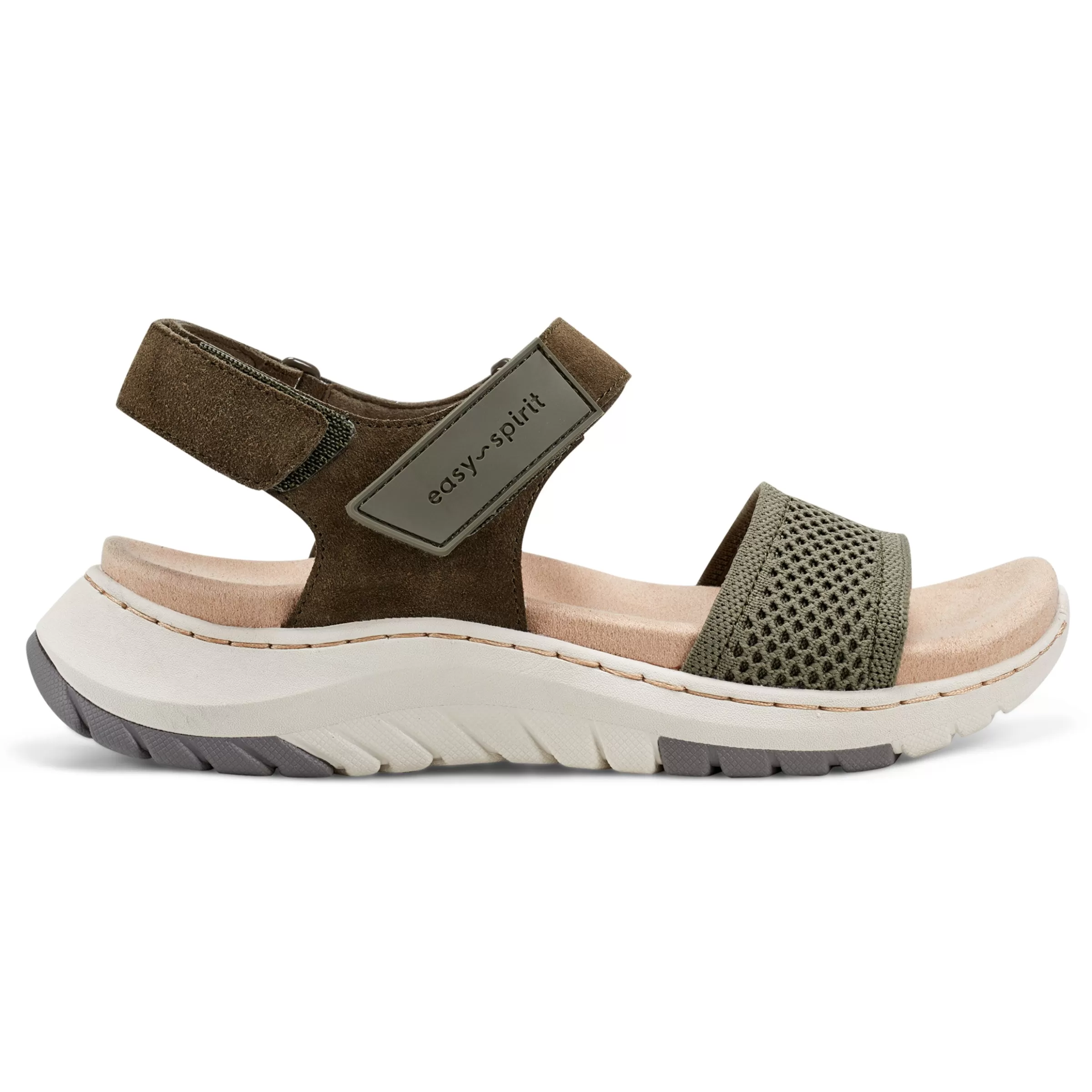 Casual | Sport-Easy Spirit Sway Casual Platform Sandals Dark Green