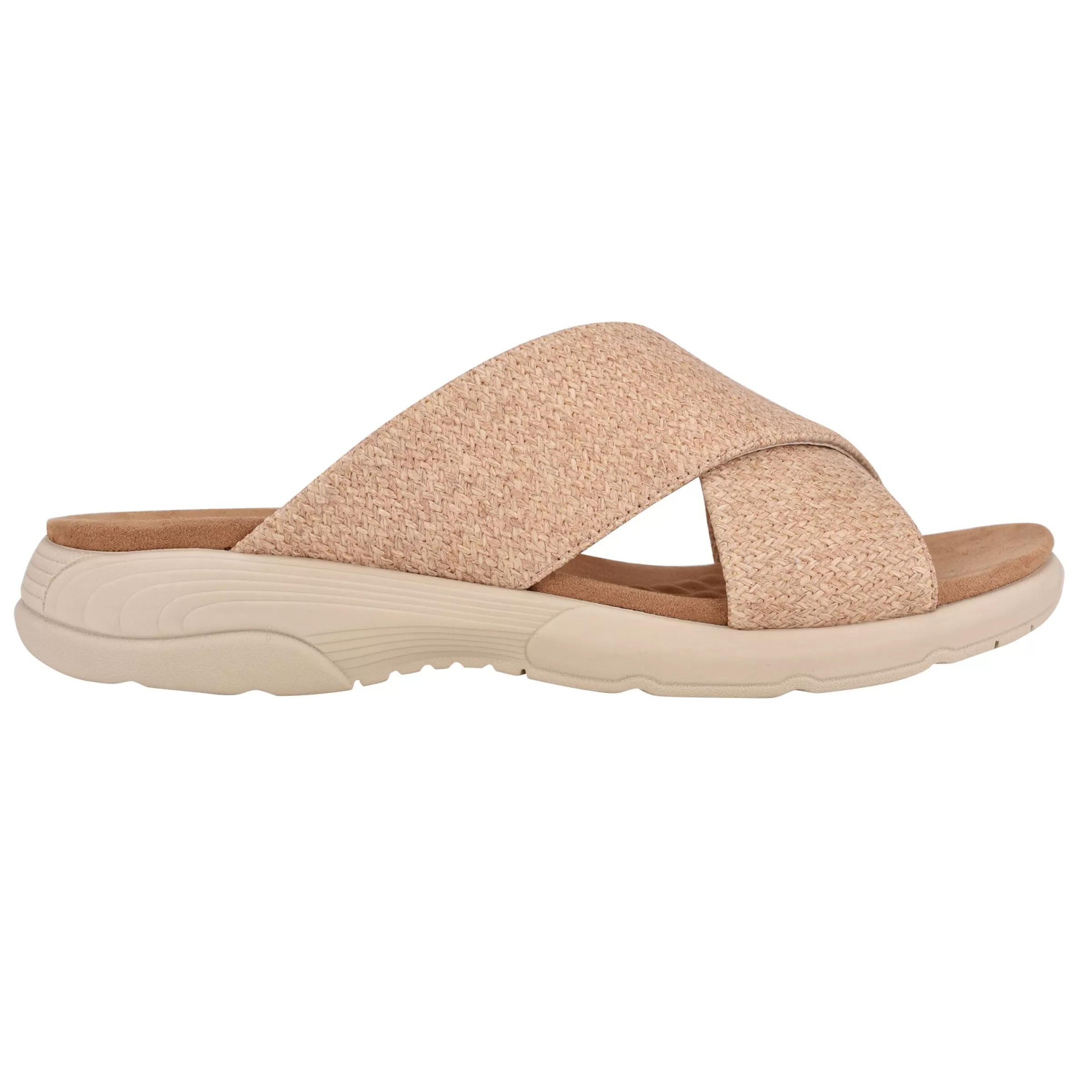 Traciee | Casual-Easy Spirit Taite Slip On Sandals Light Natural Multi