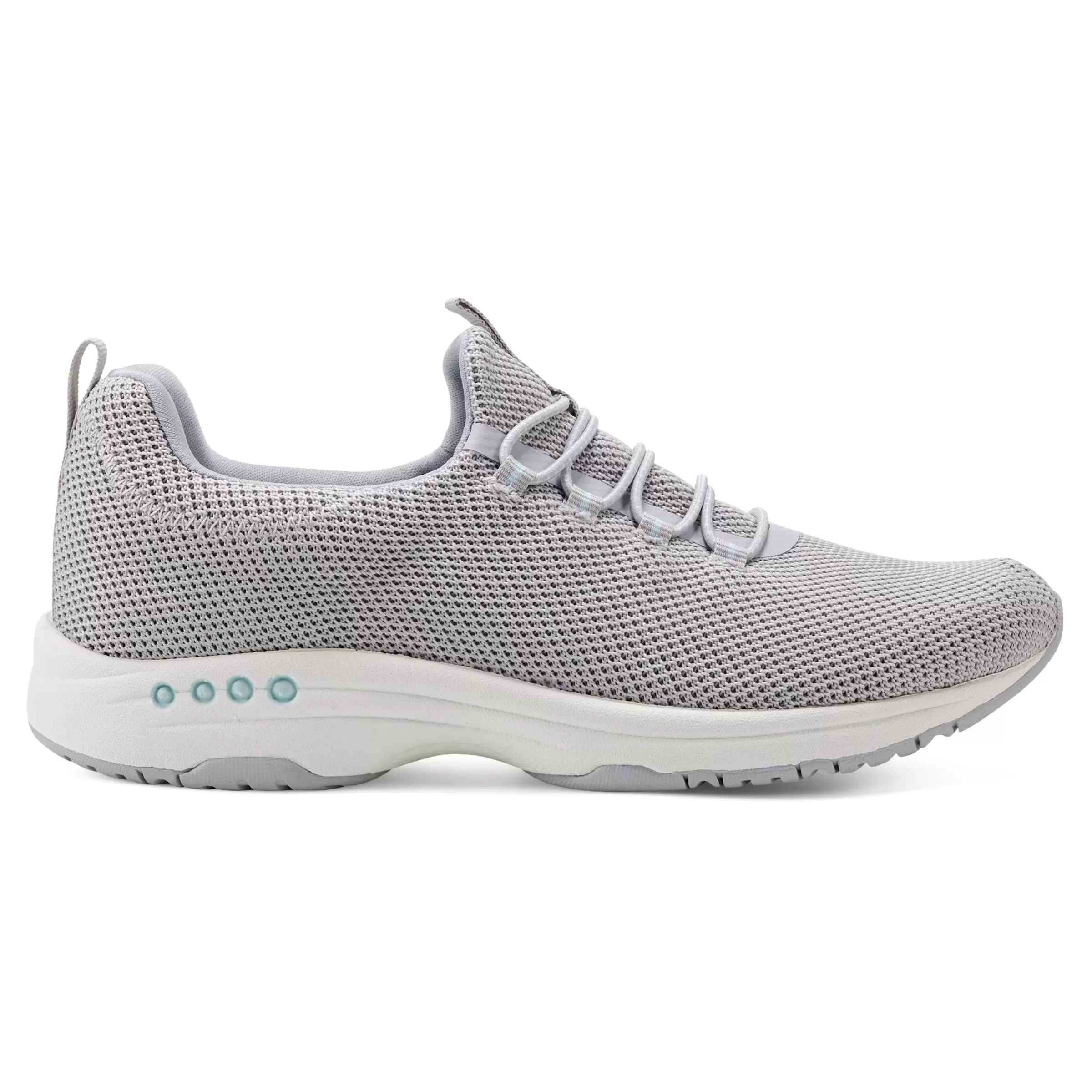 Traveltime Family | Slip Ons-Easy Spirit Tame Slip On Sneakers Light Grey Knit