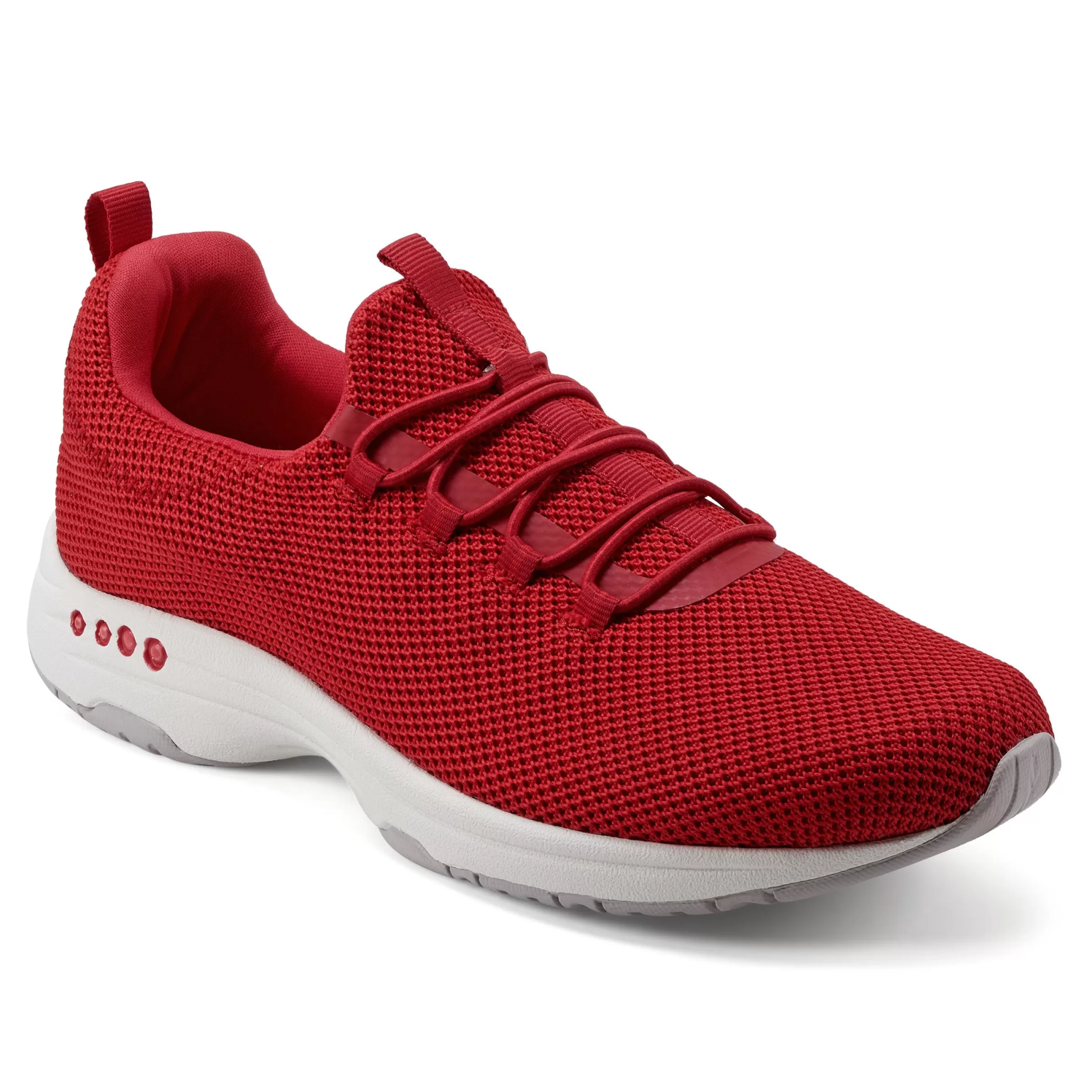 Traveltime Family | Slip Ons-Easy Spirit Tame Slip On Sneakers Red Knit