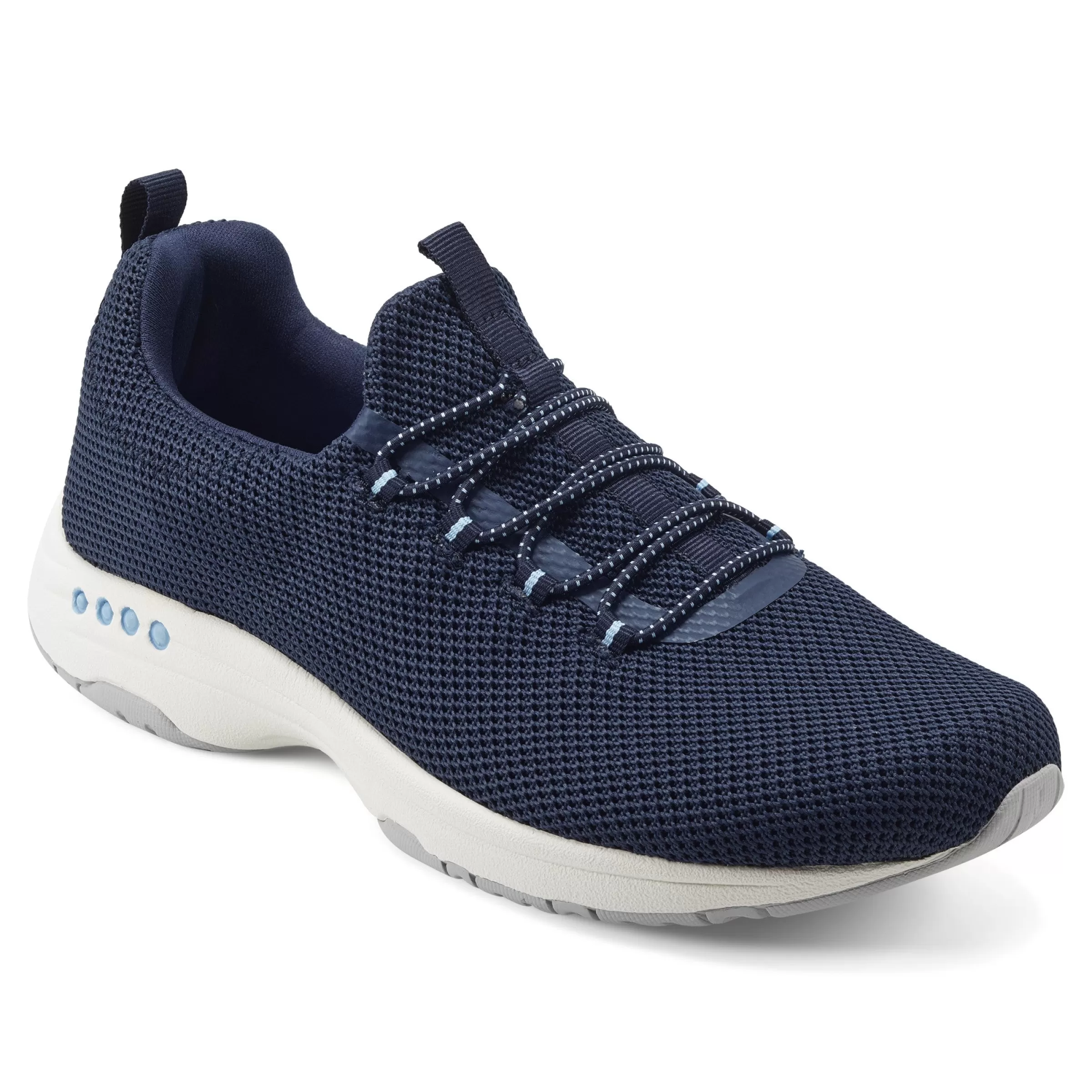 Traveltime Family | Slip Ons-Easy Spirit Tame Slip On Sneakers Dark Blue Knit