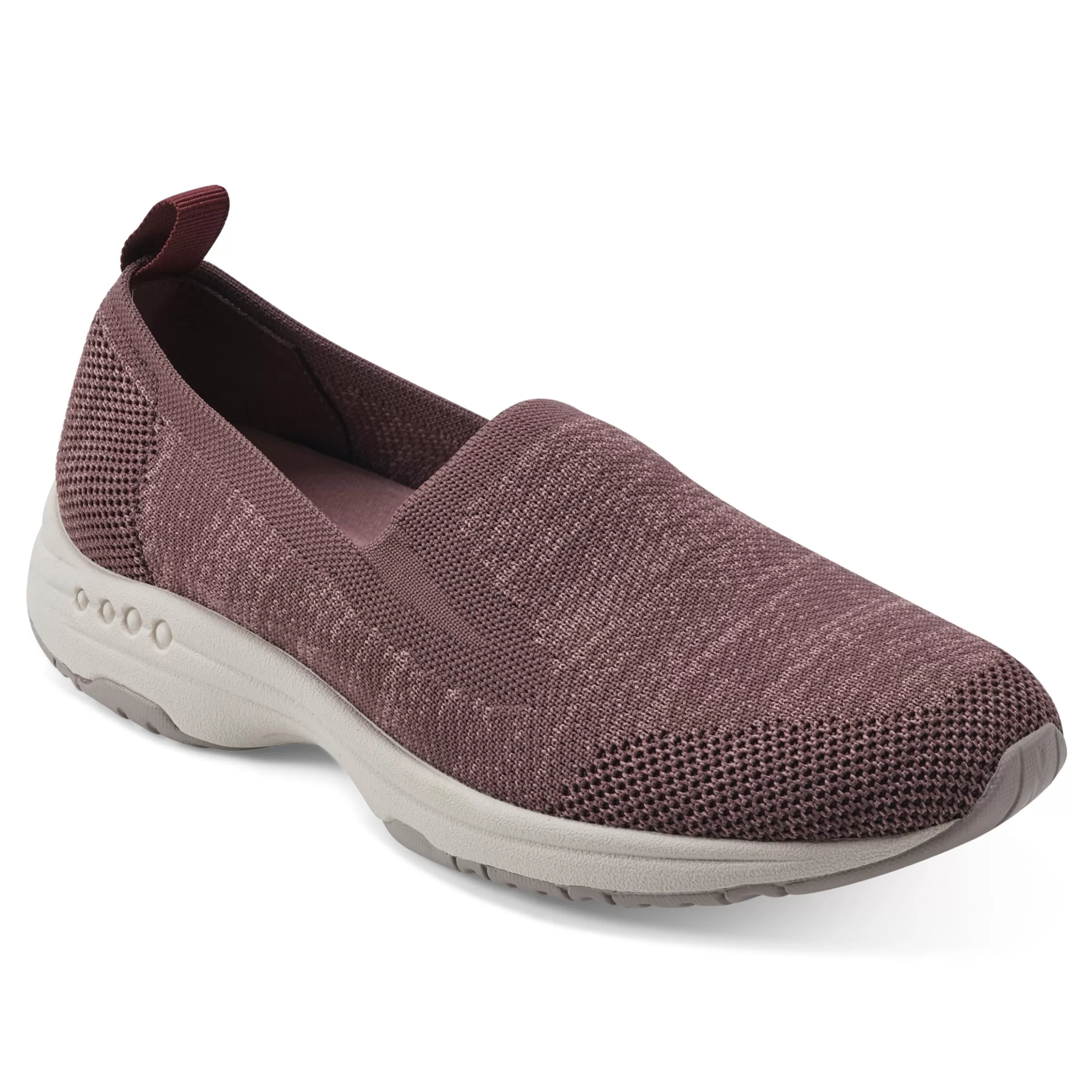 Traveltime Family | Sneakers-Easy Spirit Tech Eco Slip On Sneakers Plum Knit