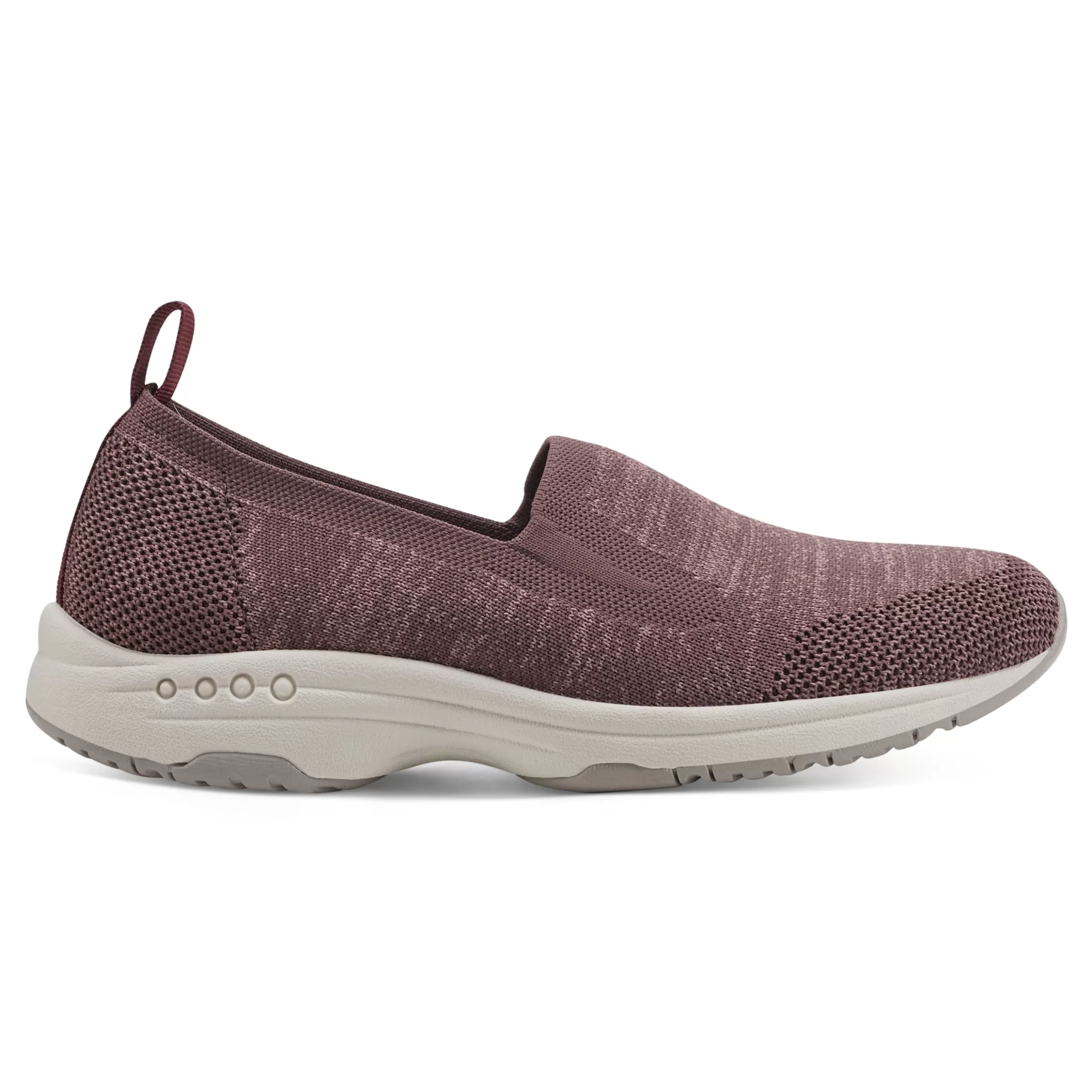 Traveltime Family | Sneakers-Easy Spirit Tech Eco Slip On Sneakers Plum Knit