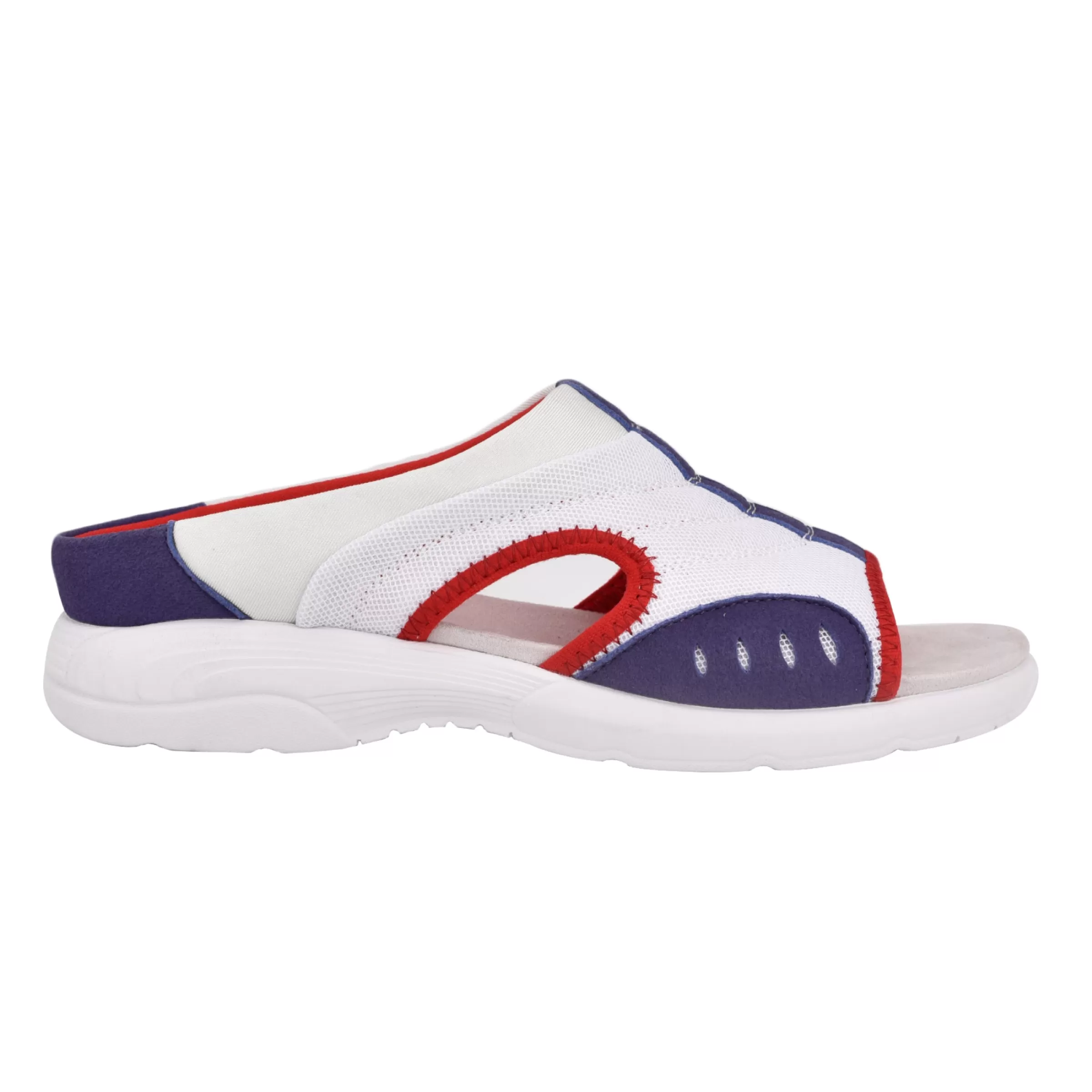 Traciee | Casual-Easy Spirit Traciee Slip On Sandals Red/White/Blue