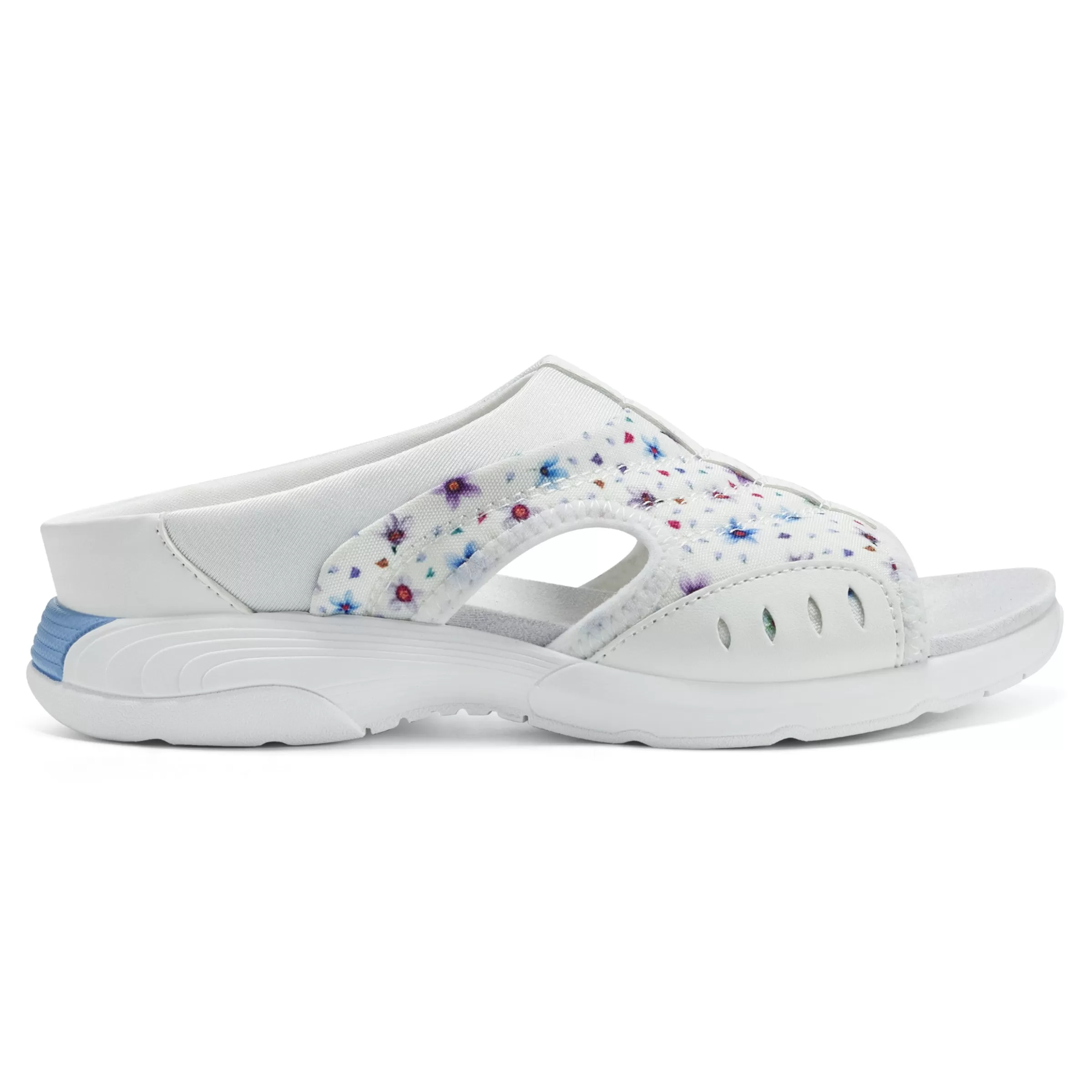 Traciee | Casual-Easy Spirit Traciee Slip On Sandals White Multi Mini Floral