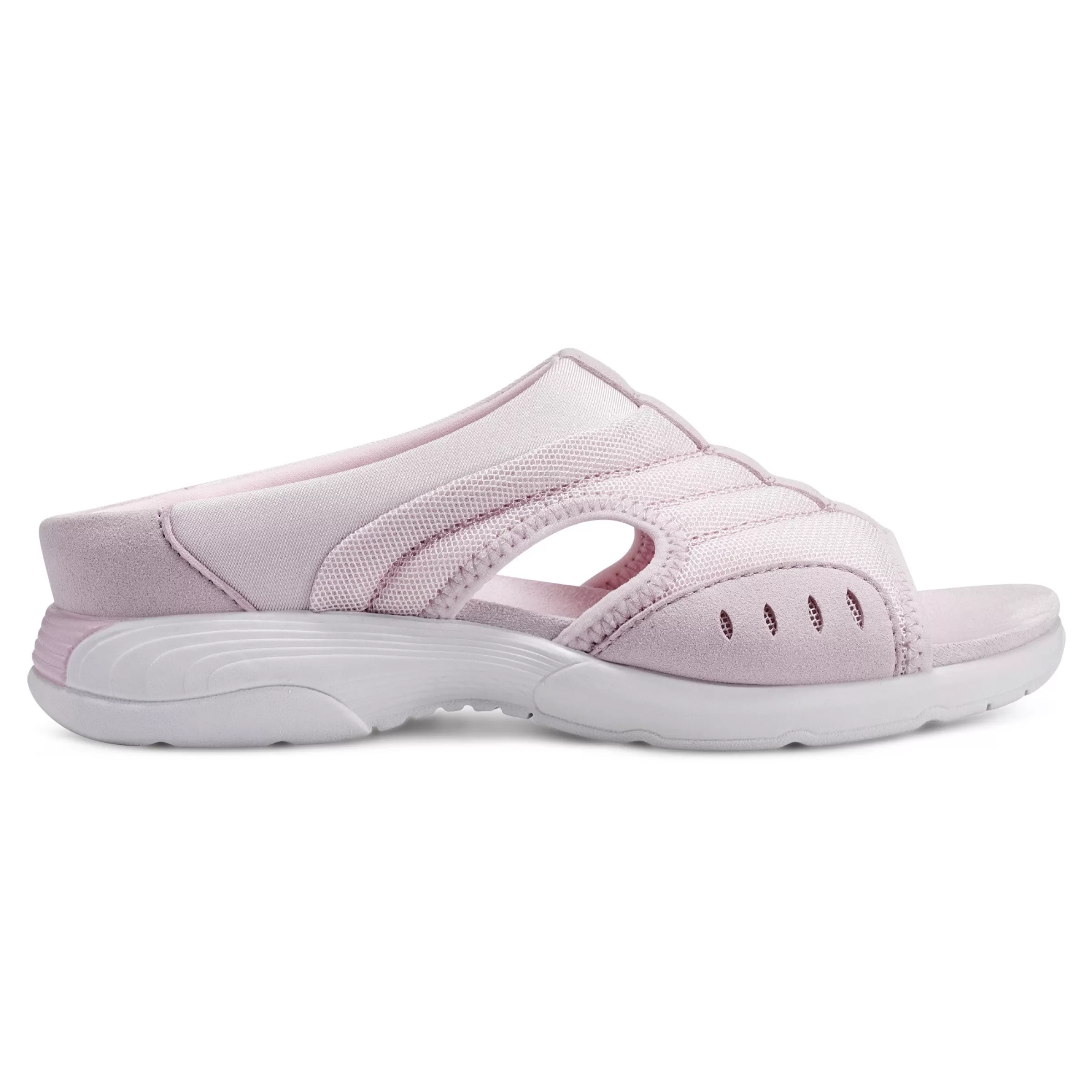 Traciee | Casual-Easy Spirit Traciee Slip On Sandals Light Pink Mesh