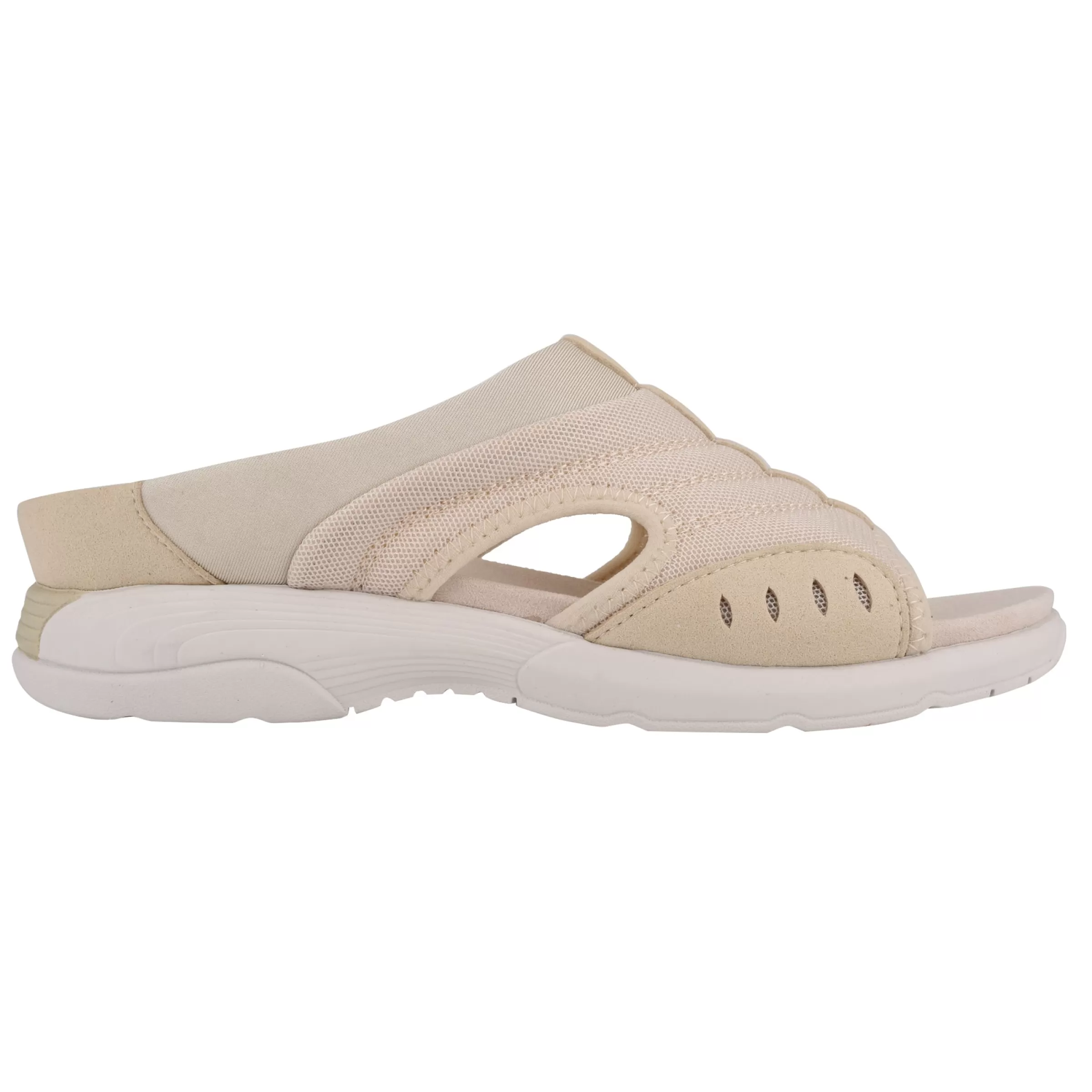 Traciee | Casual-Easy Spirit Traciee Slip On Sandals Taupe Mesh