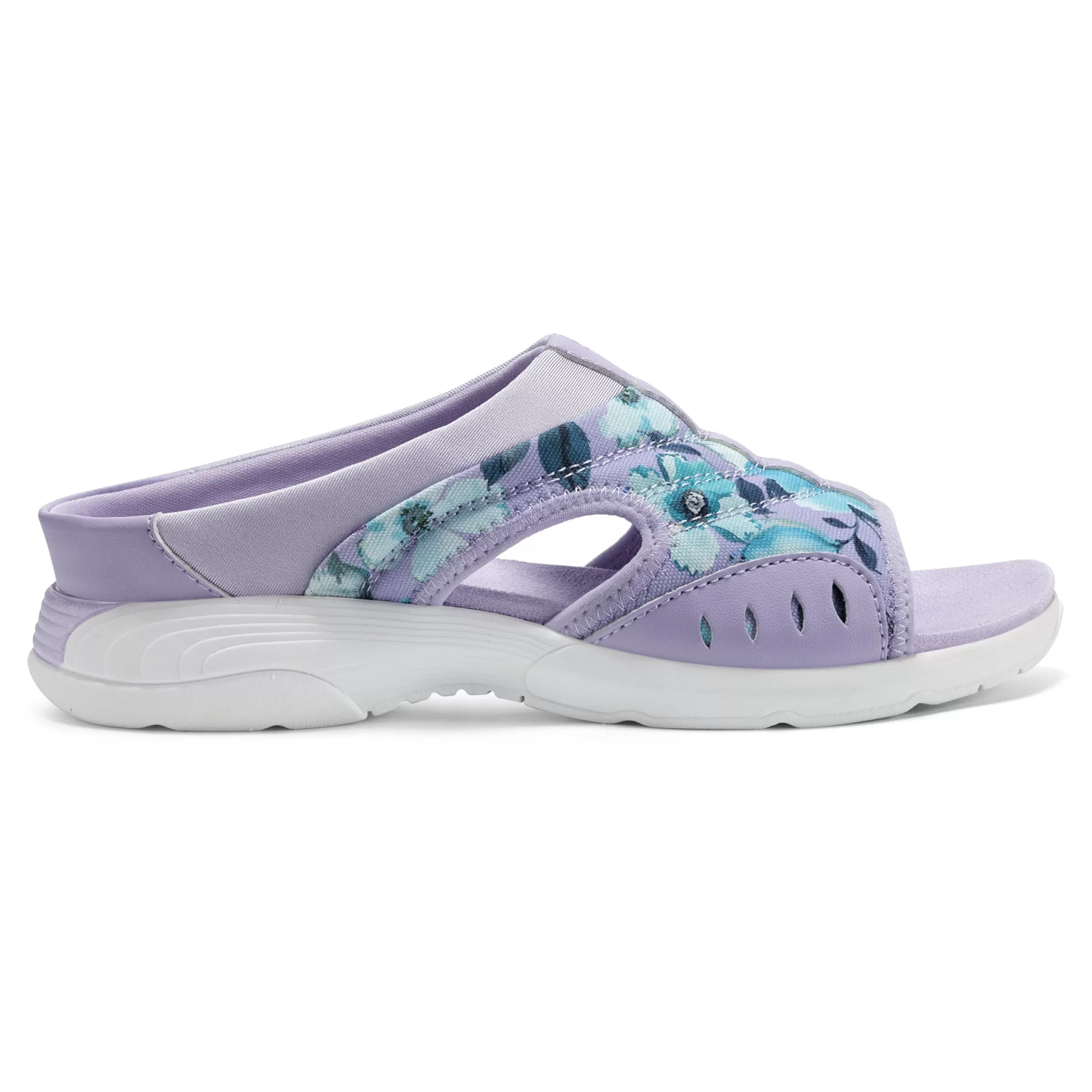 Traciee | Casual-Easy Spirit Traciee Slip On Sandals Lilac Multi Floral