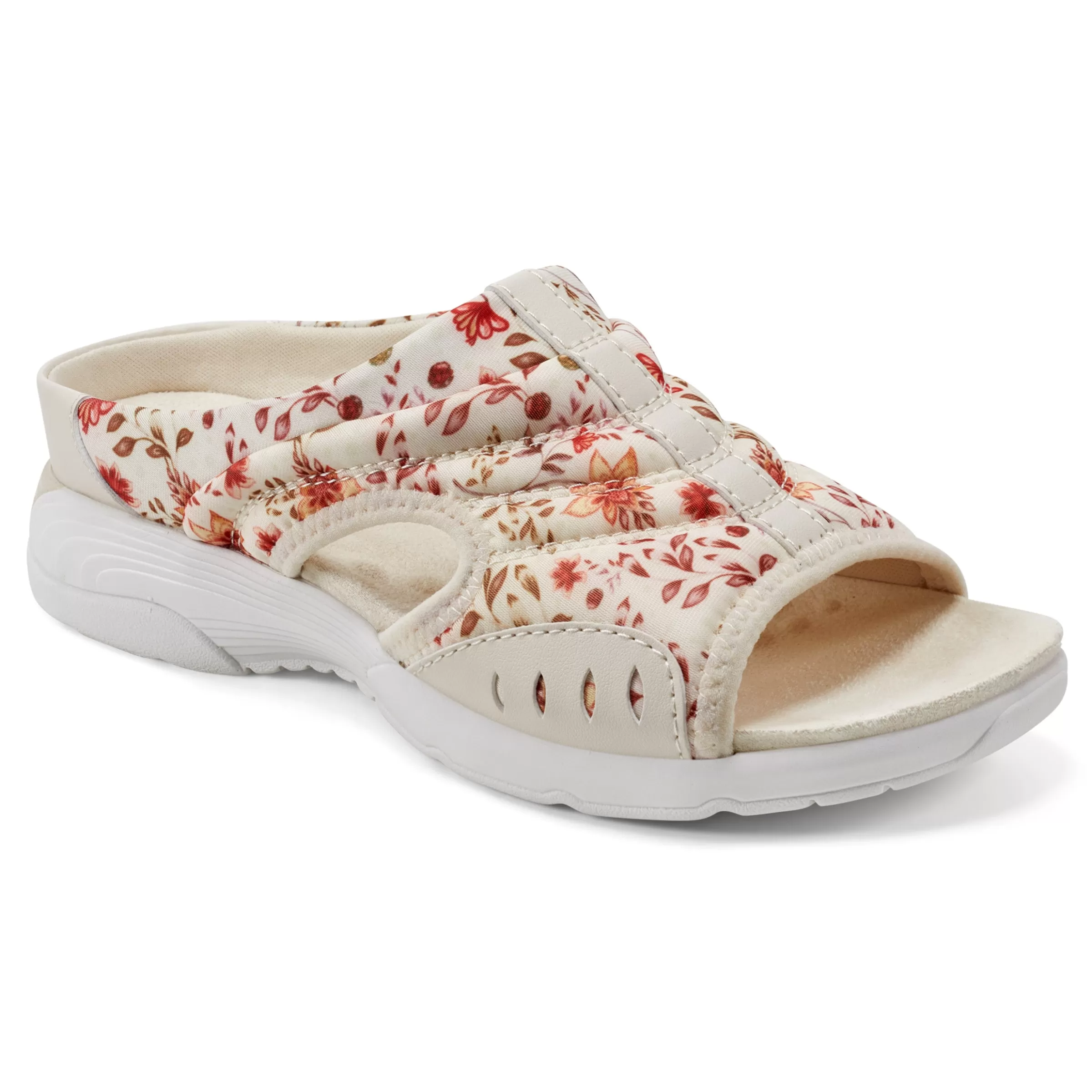 Traciee | Casual-Easy Spirit Traciee Slip On Sandals Natural Prairie Floral