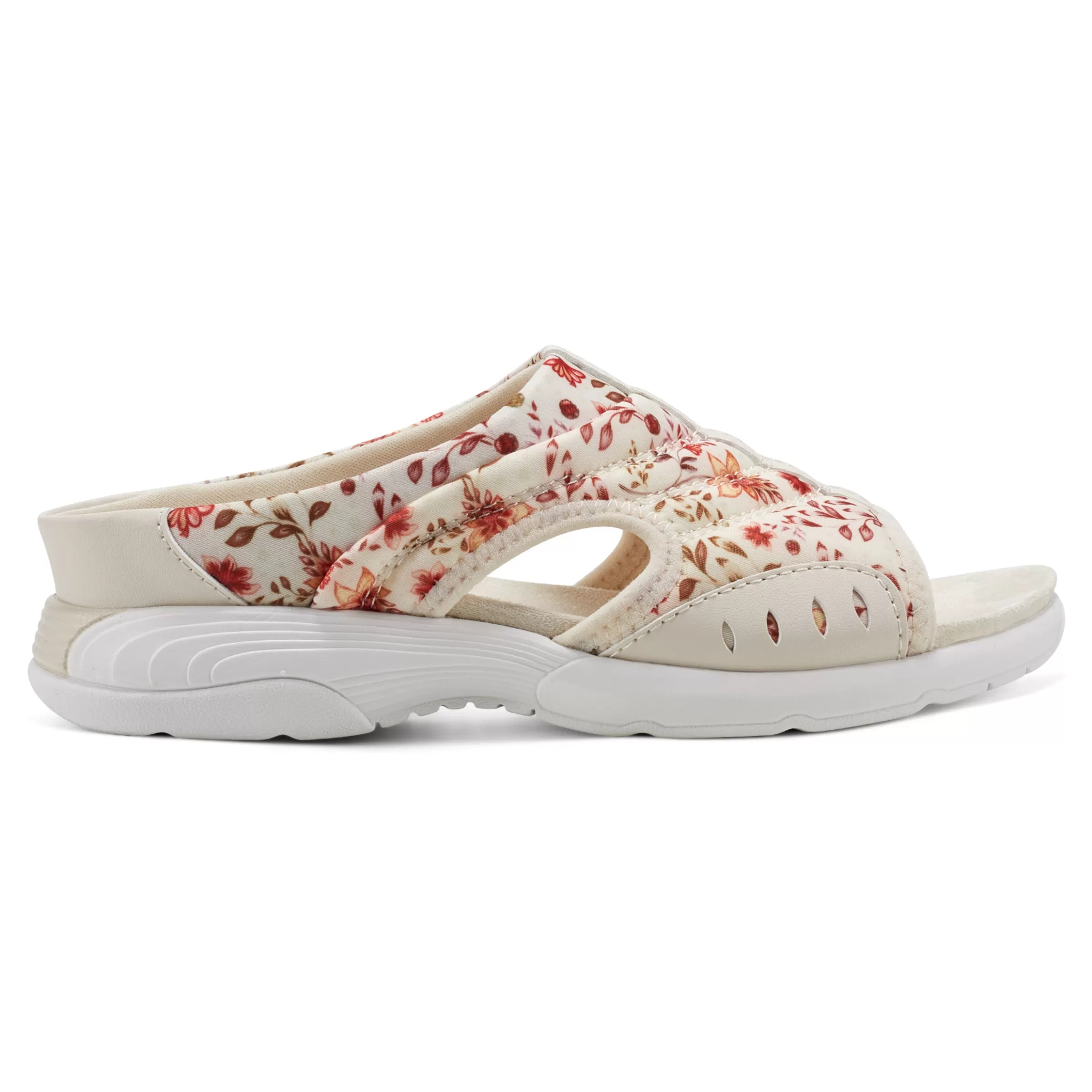 Traciee | Casual-Easy Spirit Traciee Slip On Sandals Natural Prairie Floral