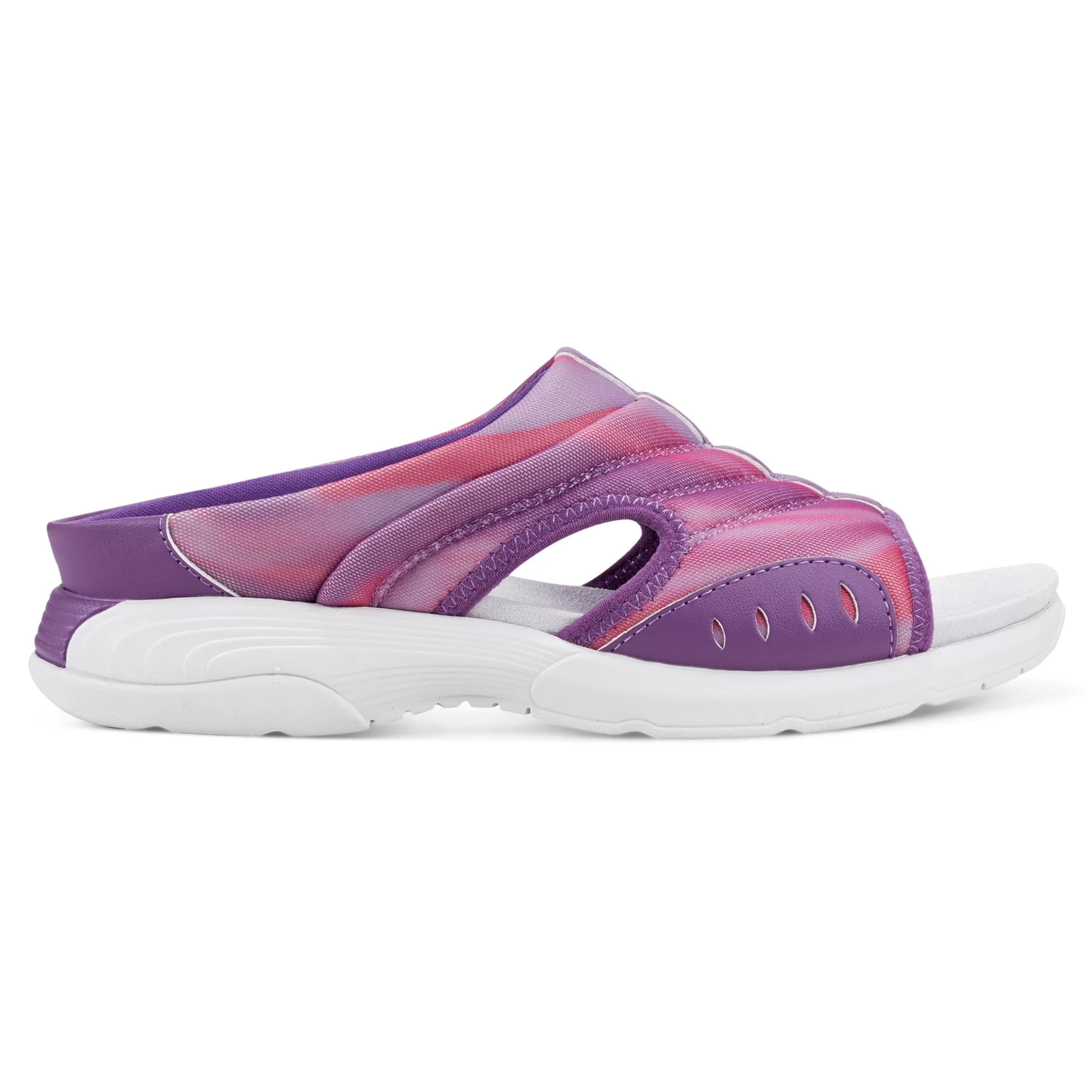 Traciee | Casual-Easy Spirit Traciee Slip On Sandals Purple Tye Dye