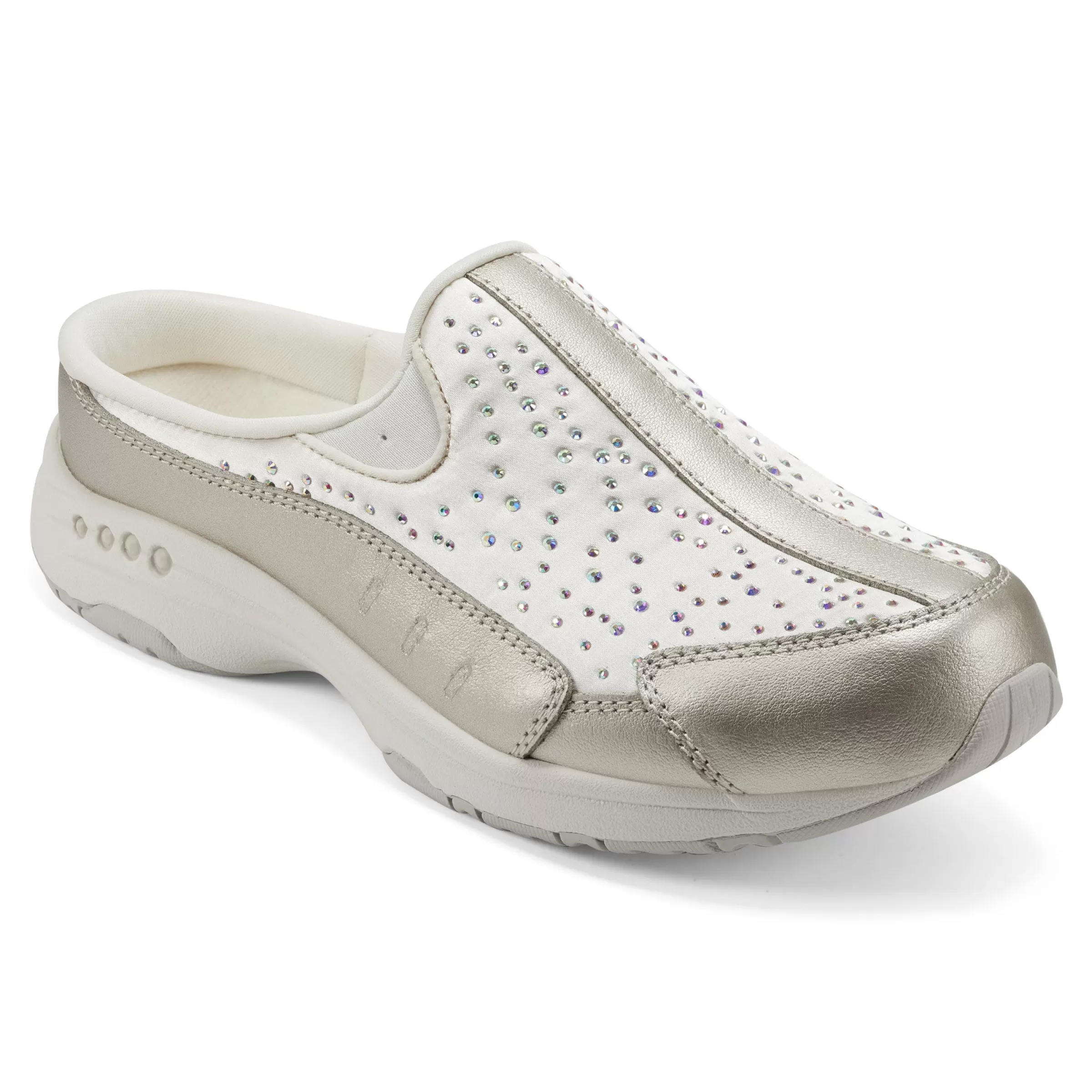 Traveltime Family | Traveltime Clogs-Easy Spirit Travelstone Clogs Gold