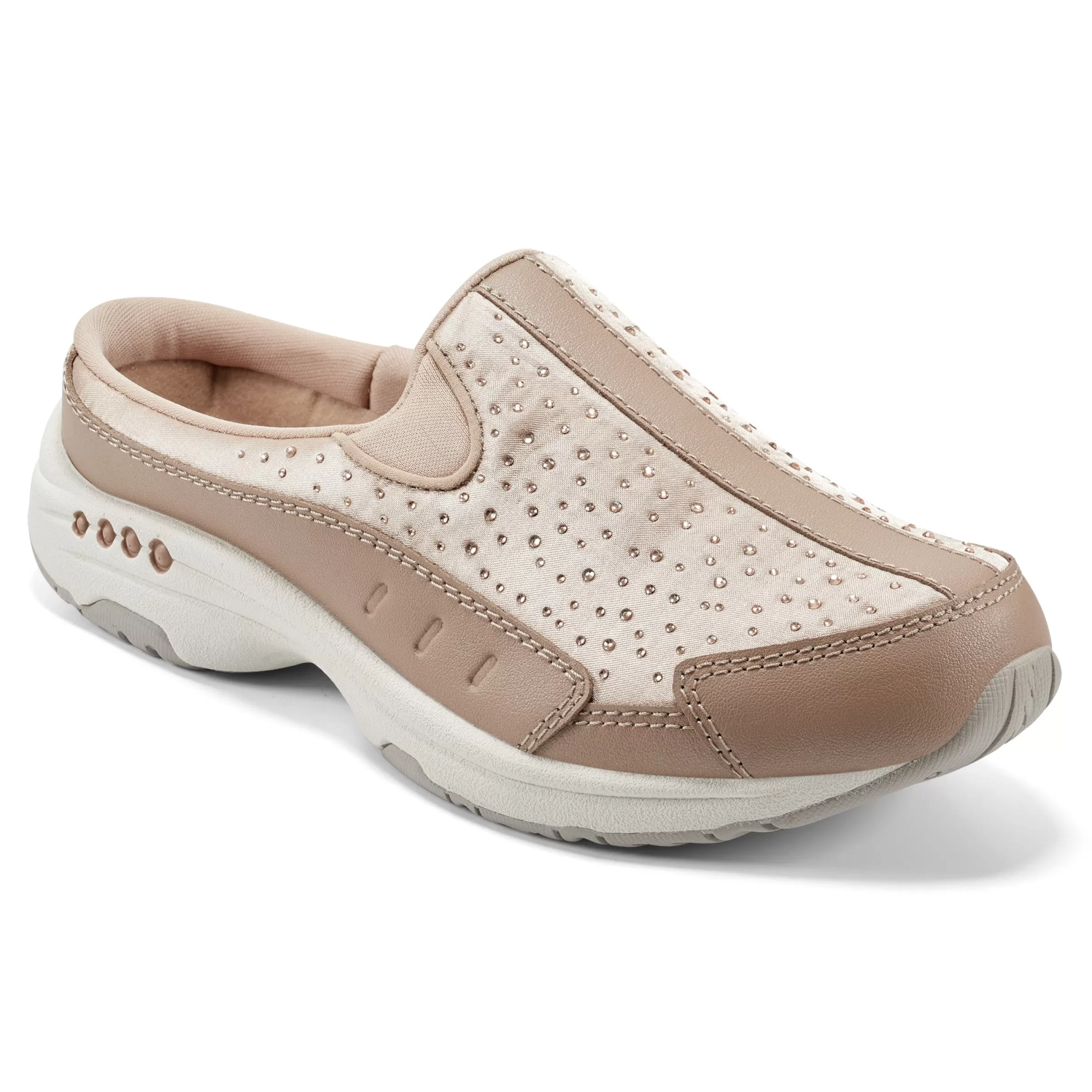 Traveltime Family | Traveltime Clogs-Easy Spirit Travelstone Clogs Rose Gold