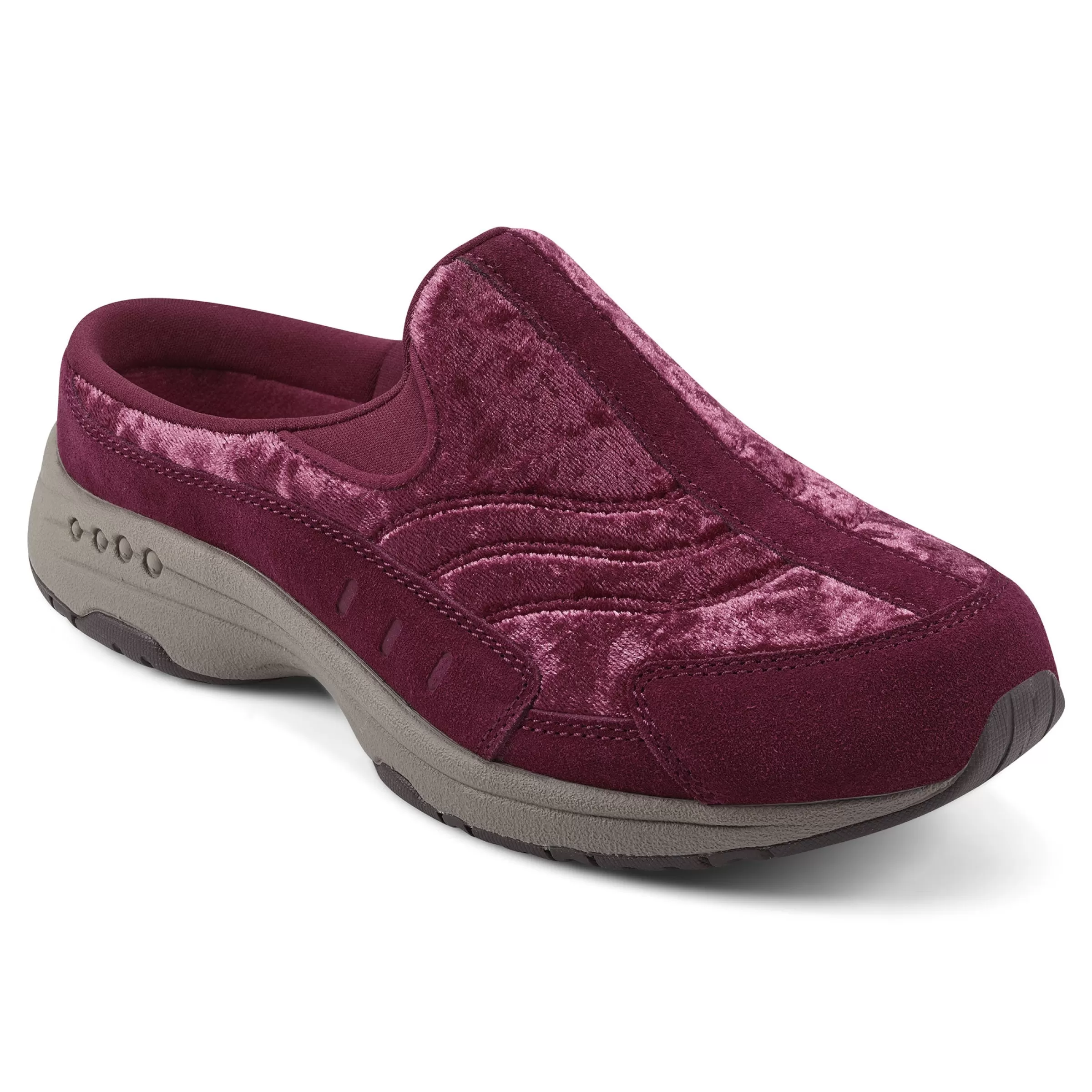 Traveltime Family | Traveltime Clogs-Easy Spirit Traveltime Clogs Red Velvet