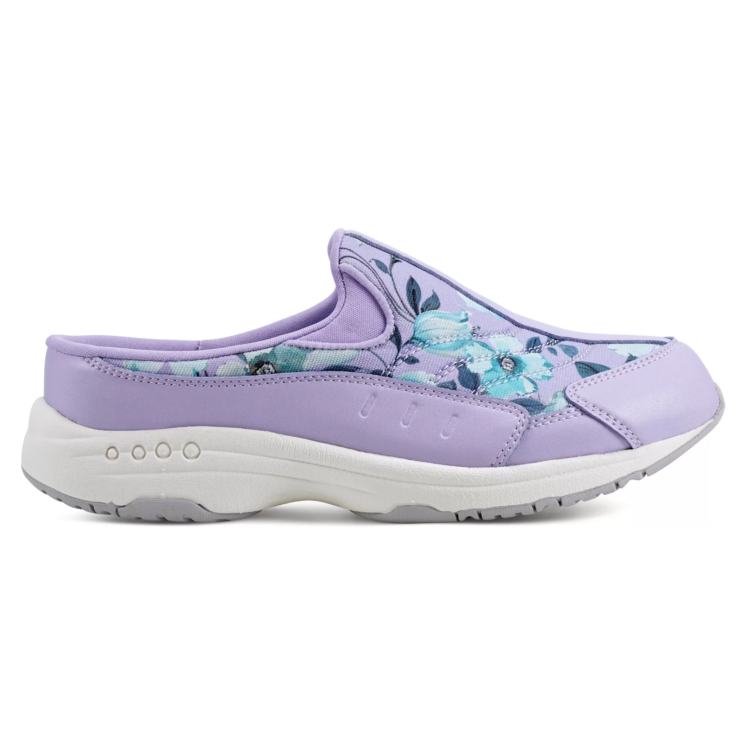 Traveltime Family | Traveltime Clogs-Easy Spirit Traveltime Clogs Lilac Multi Floral